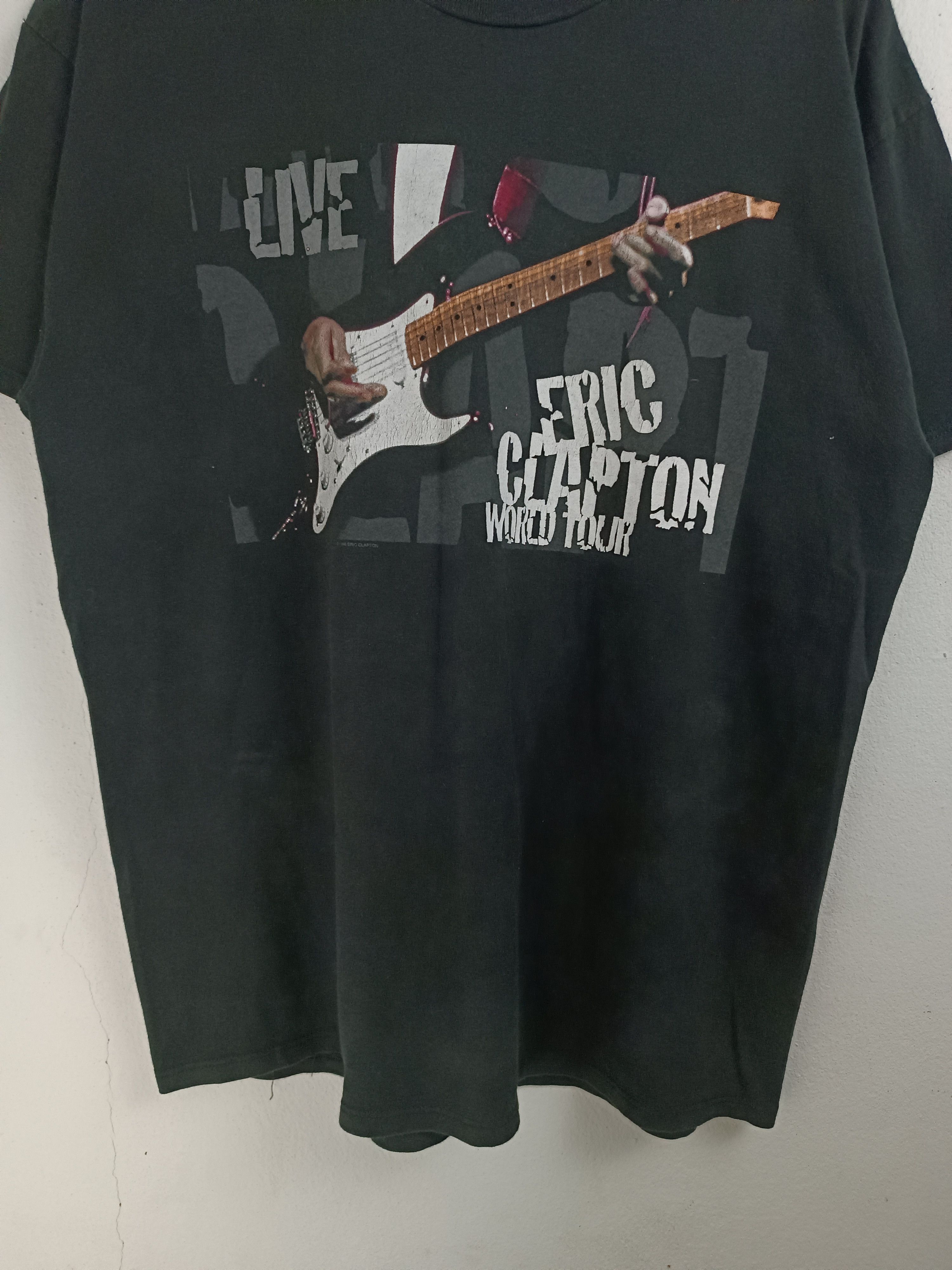 Band Tees VINTAGE 90'S ERIC CLAPTON JAPAN TOUR VERY RARE ROCK BEATLES Size US L / EU 52-54 / 3 - 7 Thumbnail