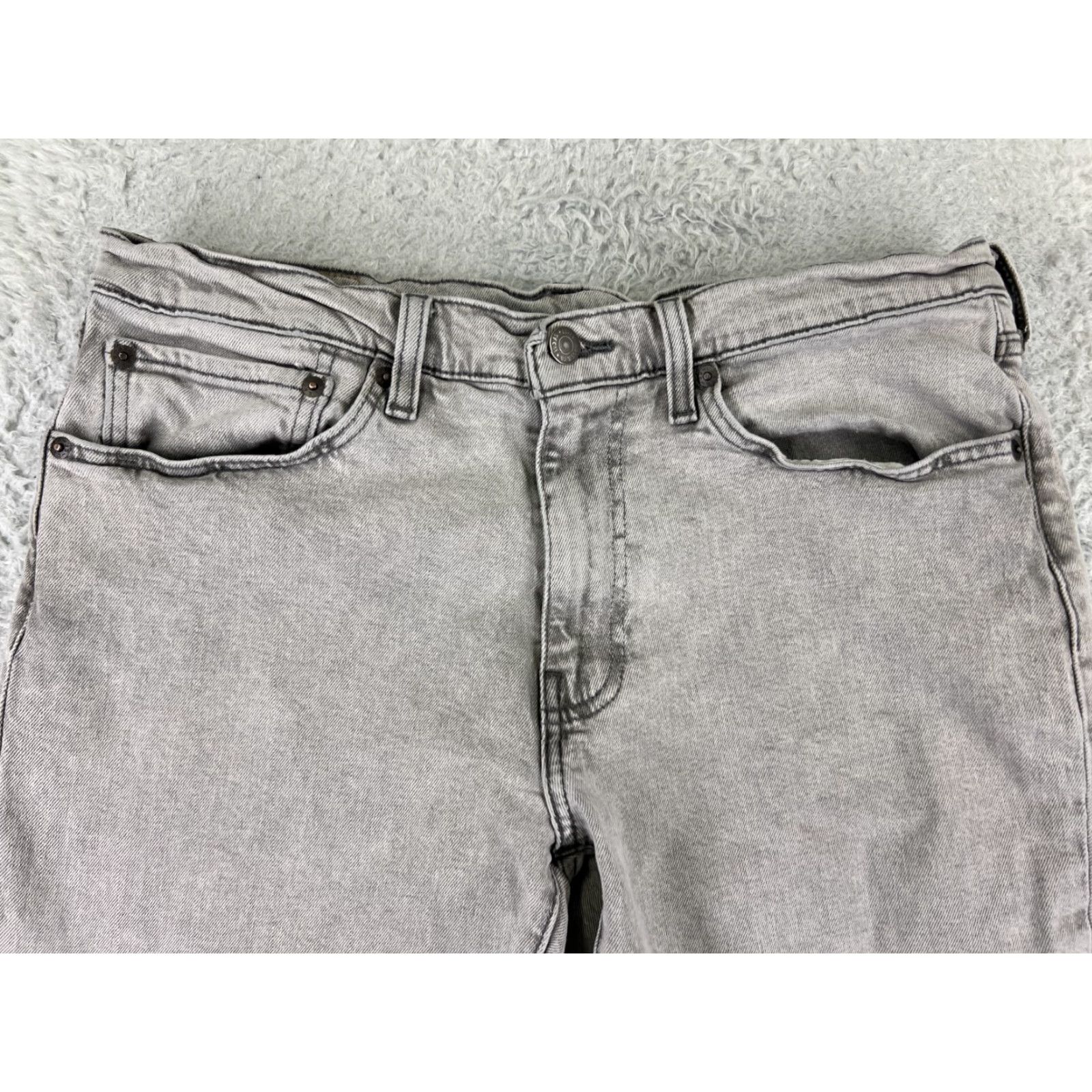 Levi's Levi's 511 Slim Fit Jeans Men's 34 Gray Denim Cotton Blend Straight Low Rise 32 Inseam Size US 34 / EU 50 - 7 Thumbnail