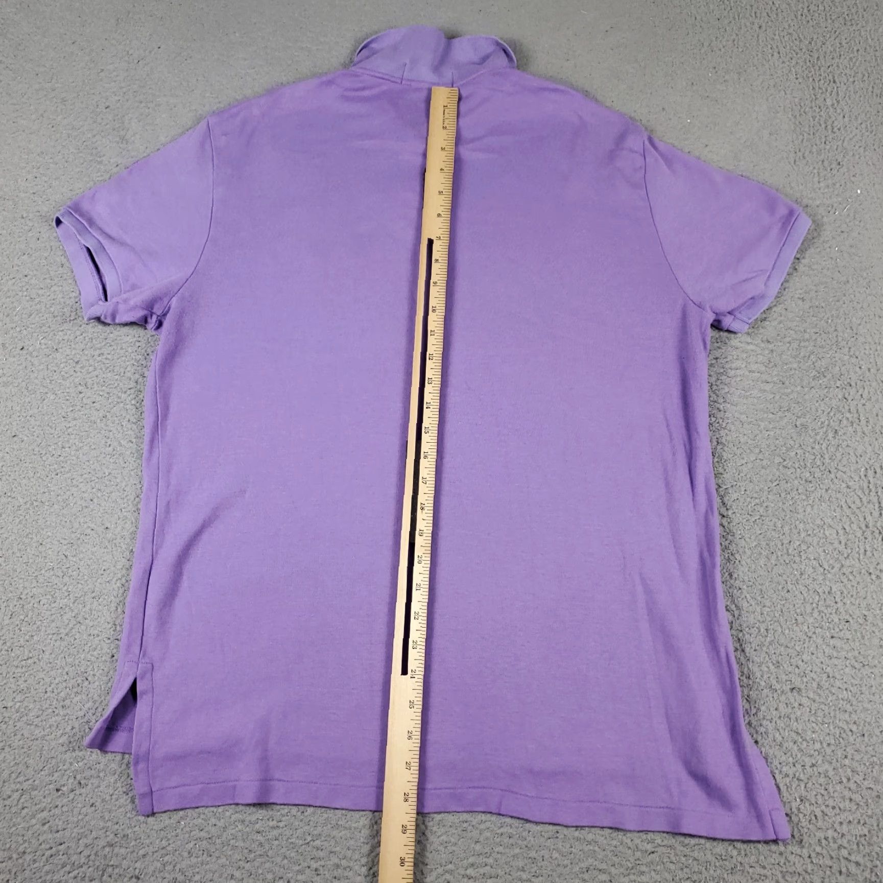 Ralph Lauren Ralph Lauren Polo Shirt Mens Large Purple Casual Short Sleeve Activewear Size US L / EU 52-54 / 3 - 5 Thumbnail
