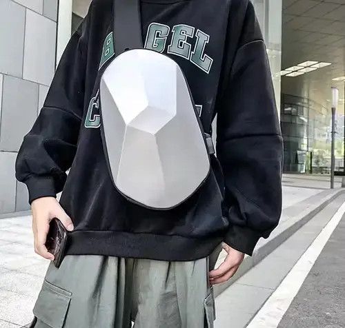 Other Waterproof PVC Men's Shoulder Bag Size ONE SIZE - 1 Thumbnail