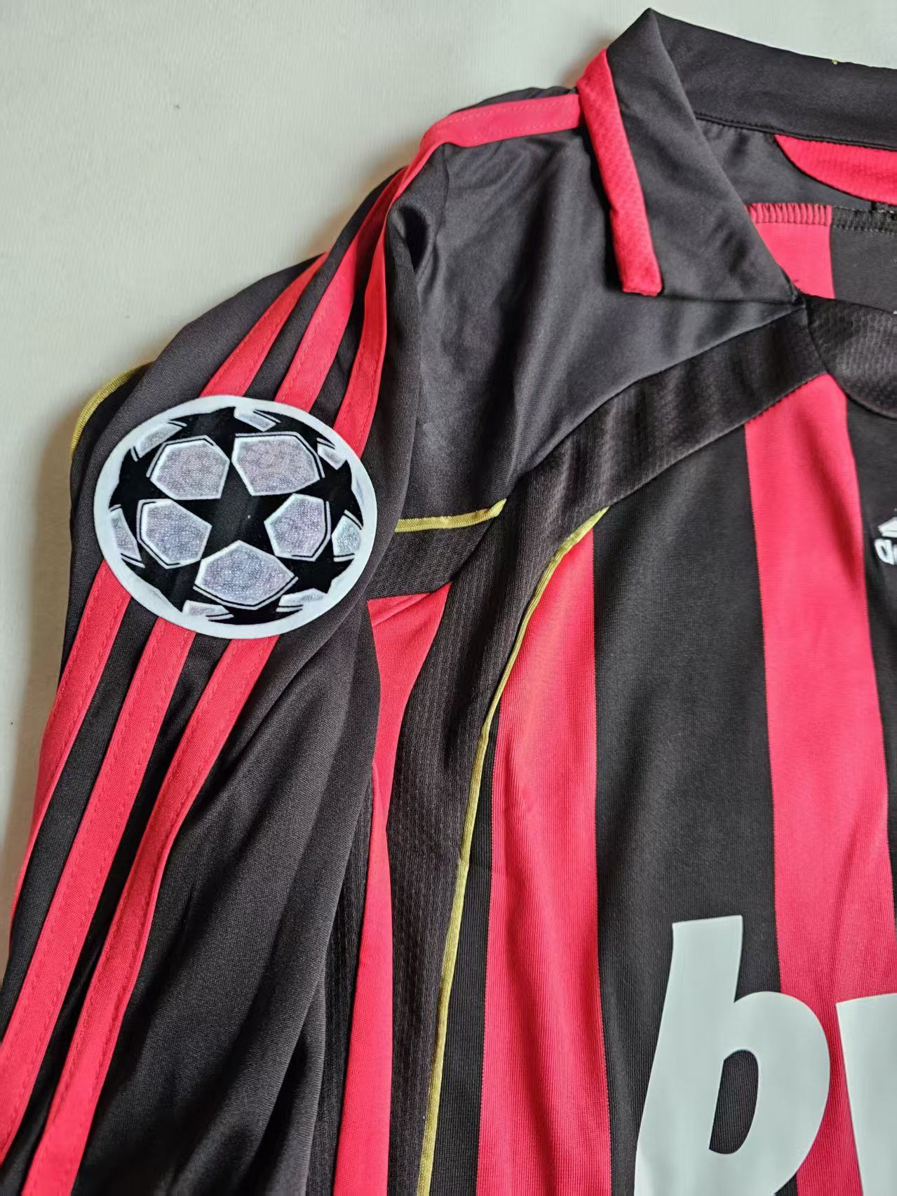 Other 2006 07 AC Milan #22 Kaka Jersey Longsleeve Home Size US XL / EU 56 / 4 - 4 Thumbnail
