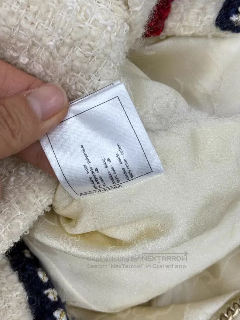 Chanel Chanel Preview series red and blue rolled-edged jacket Size XS / US 0-2 / IT 36-38 - 7 Thumbnail