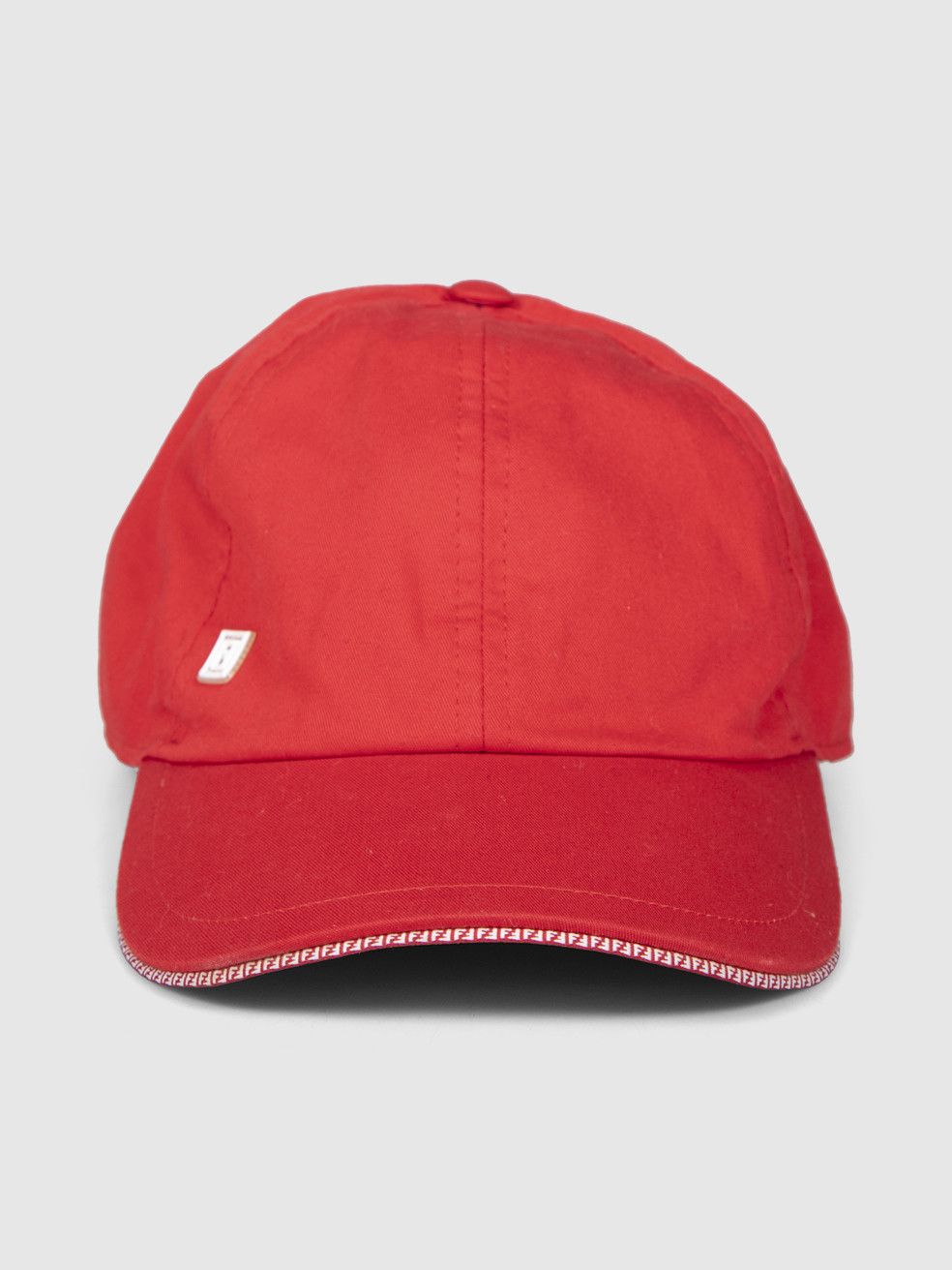 Fendi Red FF Cap Size ONE SIZE - 1 Thumbnail