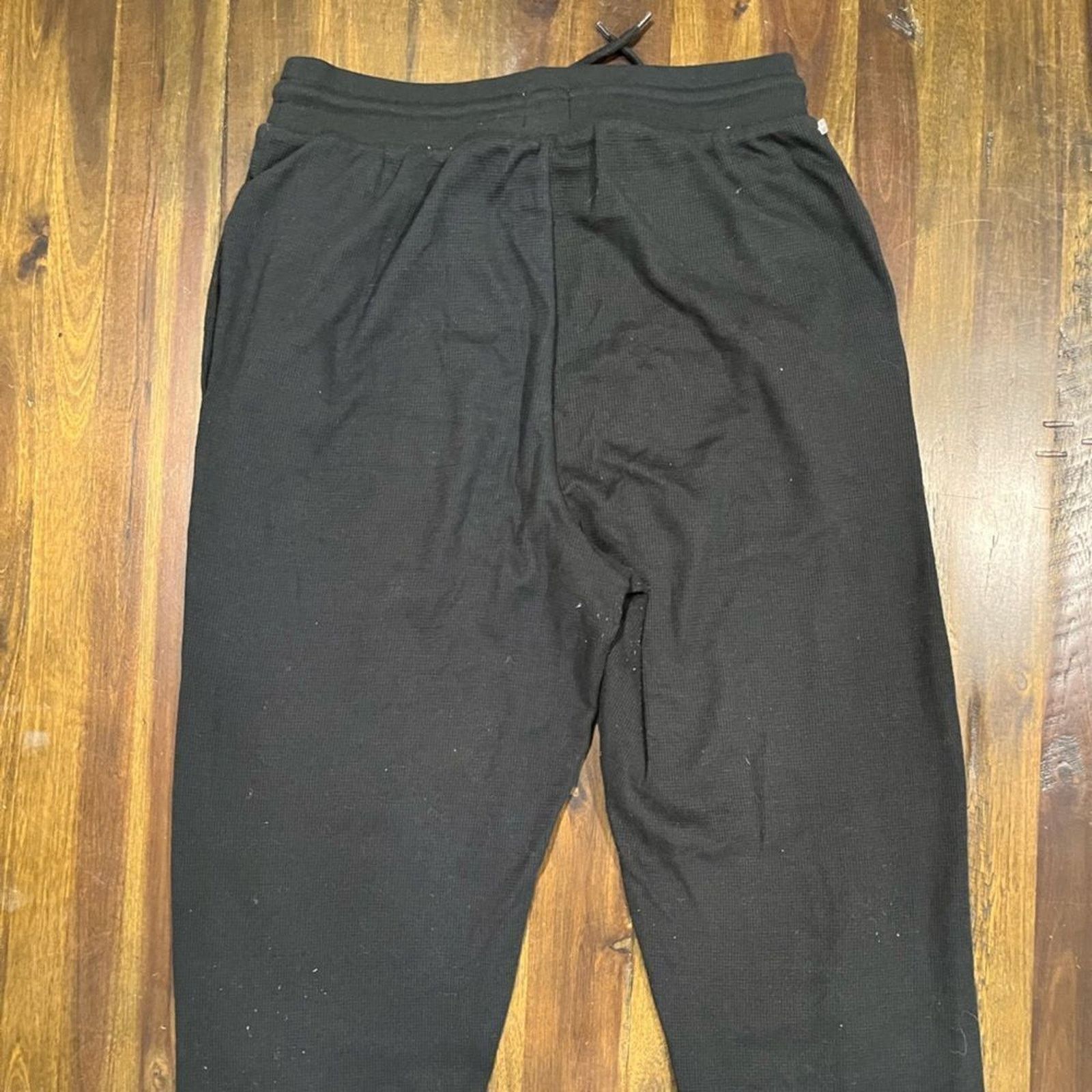 Vintage Sunday Best Aritzia Baby Waffle Jogger Black - Medium Size 26" / US 2 / IT 38 - 6 Thumbnail