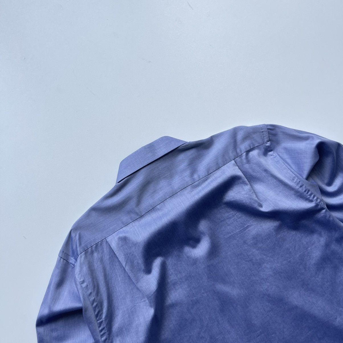 Balmain Balmain Paris Pocket Cotton Button Ups Classic Shirt Blue Size US M / EU 48-50 / 2 - 6 Thumbnail