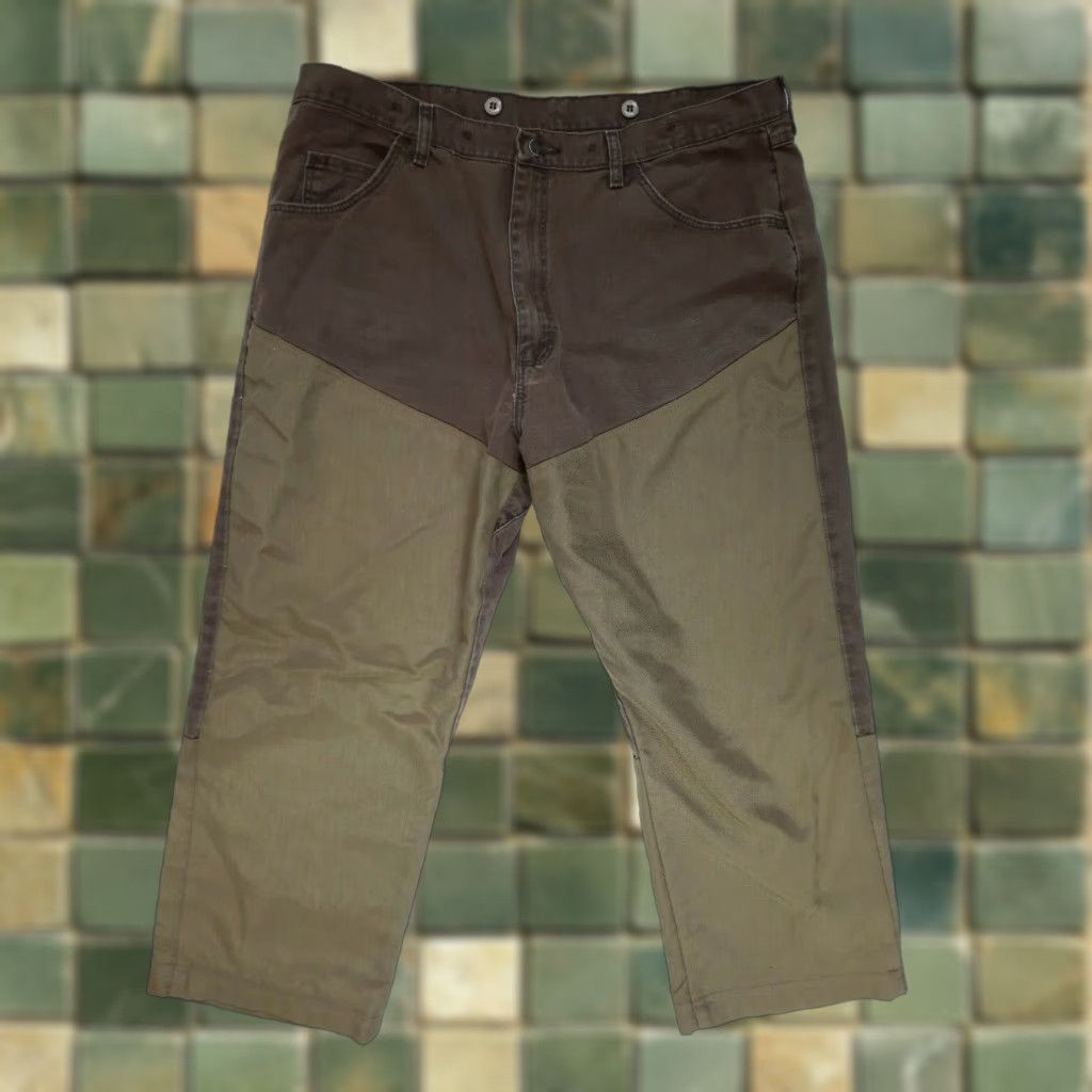 Wrangler VINTAGE Wrangler ProGear Double Knee Pants Workwear Carpenter 36 Khaki Mens Regular 26in Inseam Size US 36 / EU 52 - 1 Thumbnail