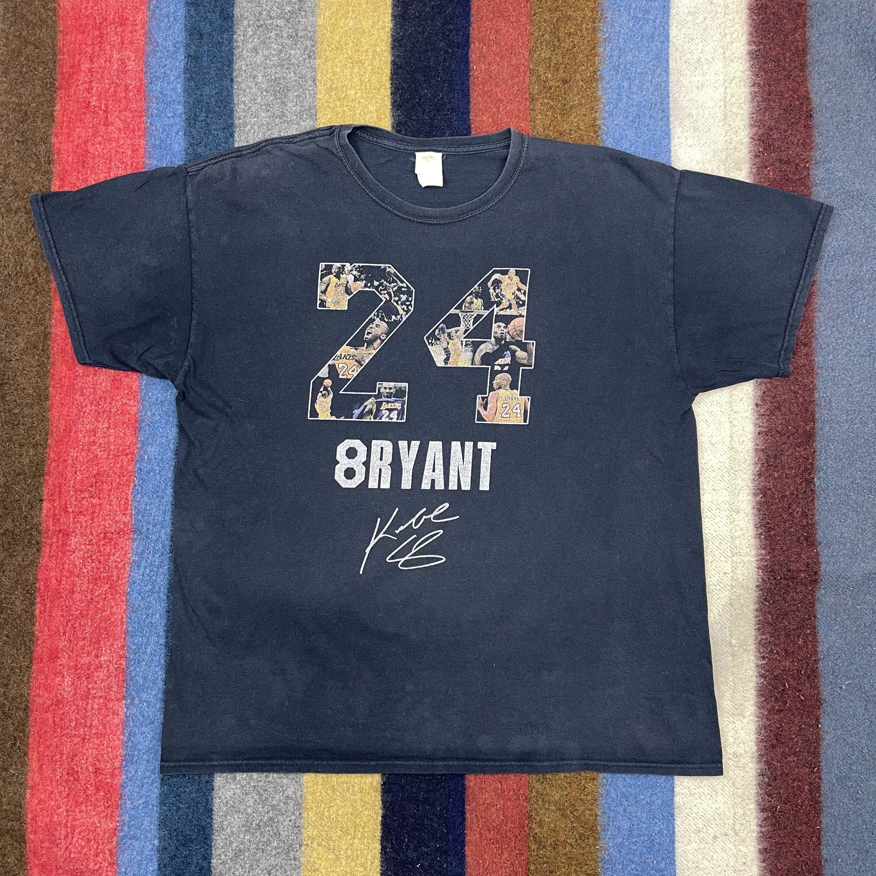 Fruit Of The Loom KOBE BRYANT Crew Neck T Shirt #1438/AX Size US XL / EU 56 / 4 - 1 Thumbnail