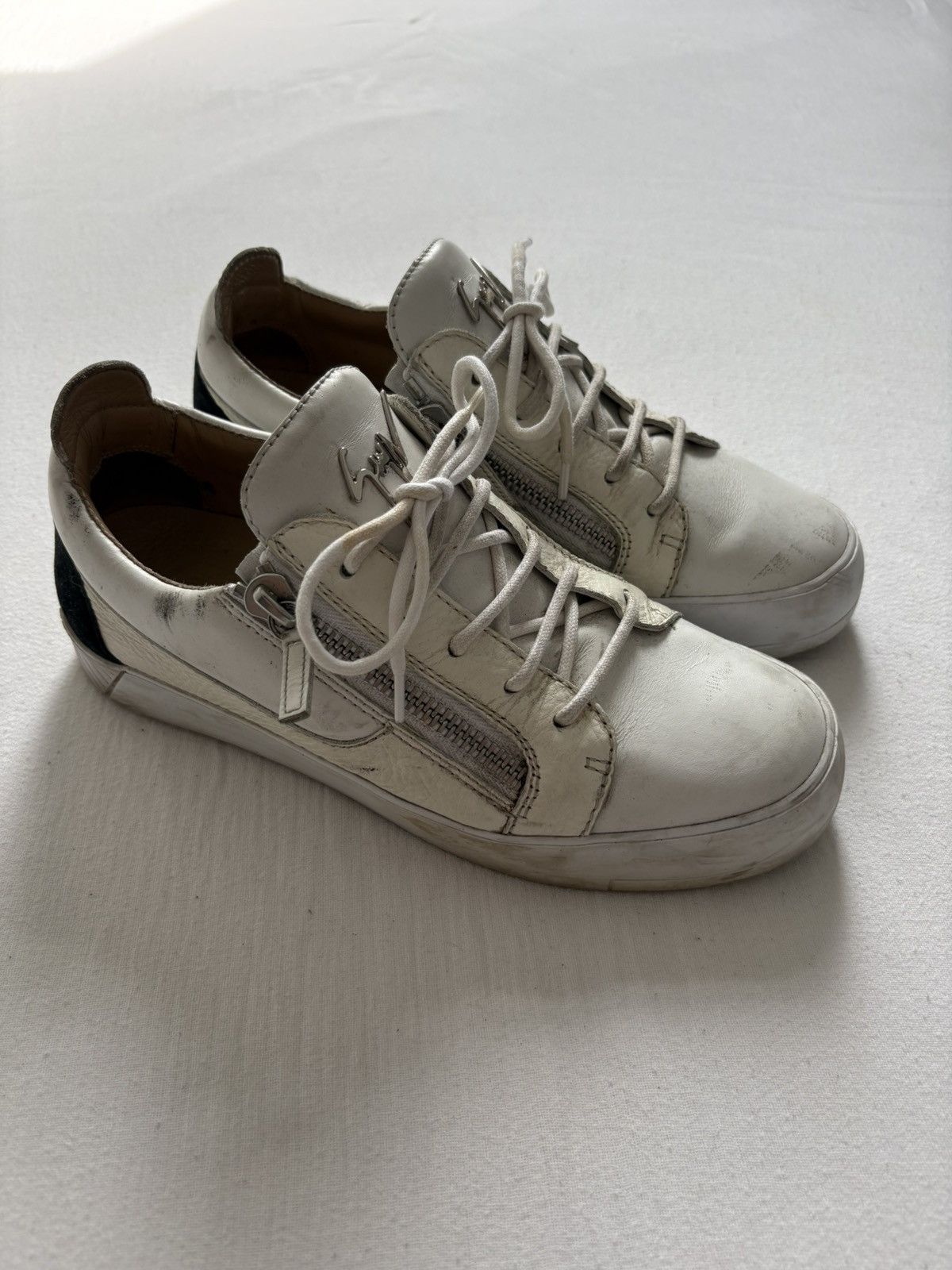 Giuseppe Zanotti giuseppe zanotti double zip high top sneakers