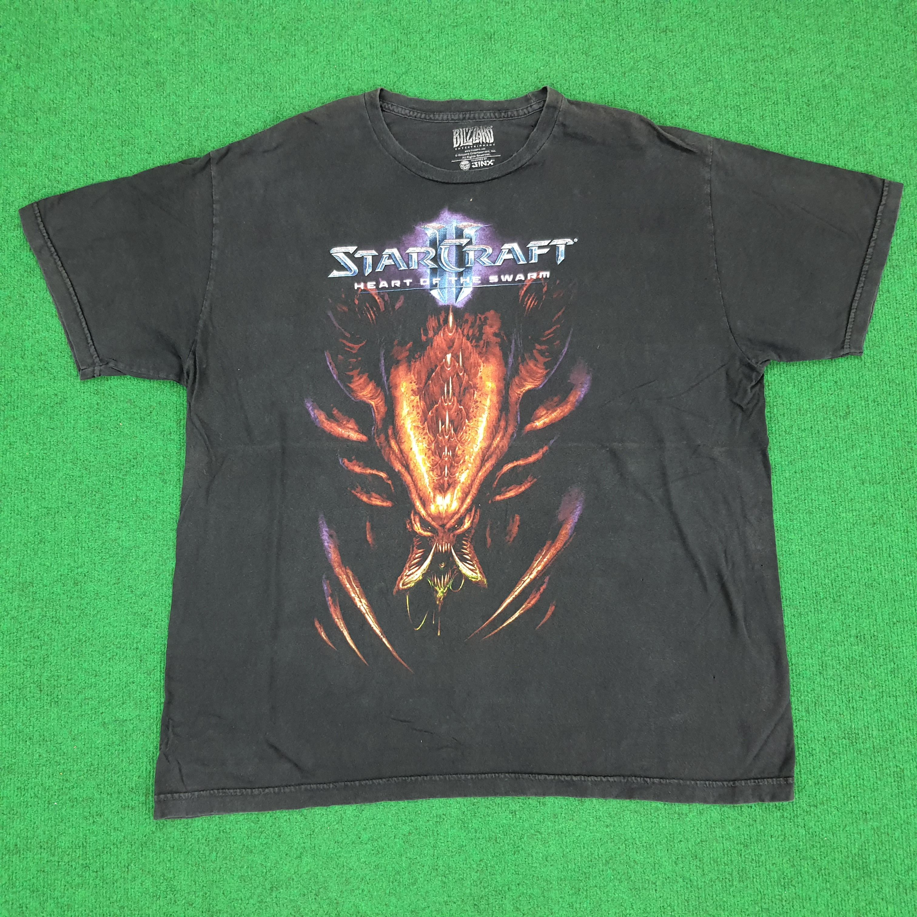 The Game × Vintage Vintage Blizzard Star Craft II The Game T-shirt Size US XL / EU 56 / 4 - 1 Thumbnail