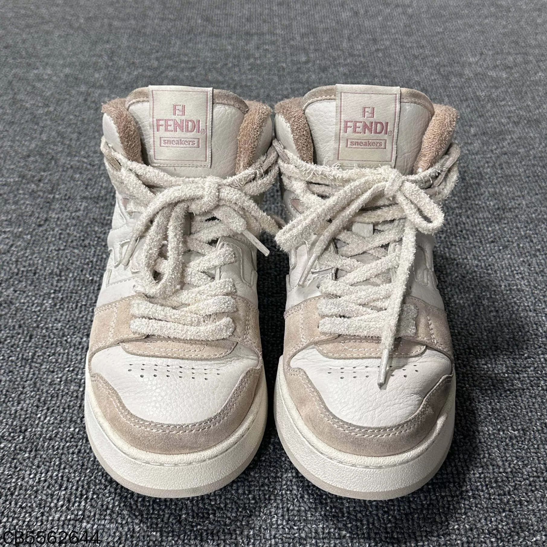 Fendi FENDI high-top sneakers 95 New size 38 Size US 7.5 / IT 37.5 - 2 Thumbnail