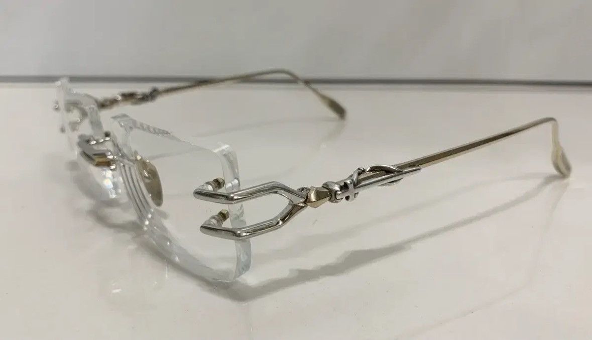 Chrome Hearts LORDIE SILVER&GOLD Frameless Glasses Size ONE SIZE - 3 Thumbnail