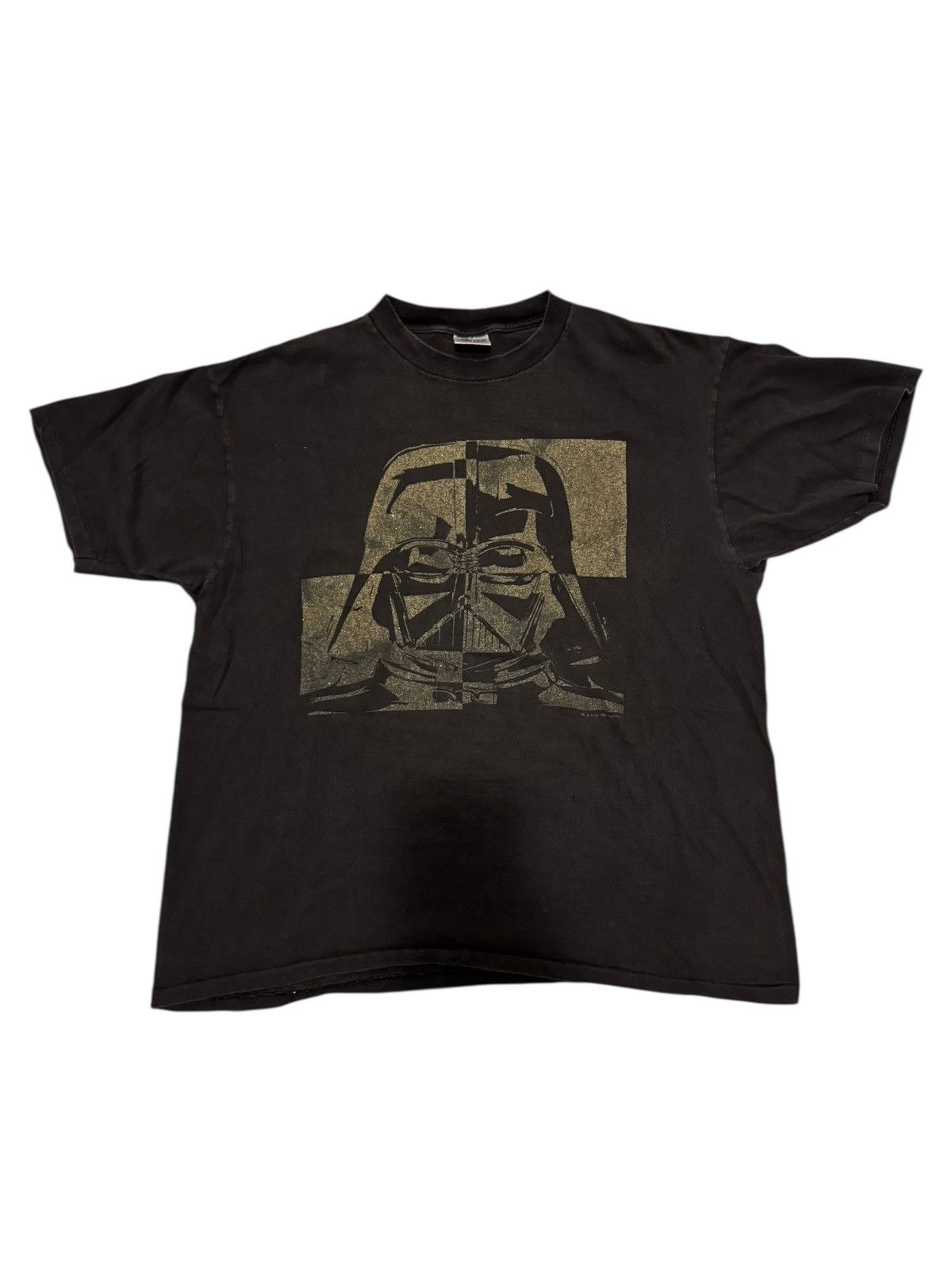 Star Wars *RARE* 1993 STAR WARS DARTH VADER FADED BLACK LUCASFILM TEE Size US XL / EU 56 / 4 - 1 Thumbnail
