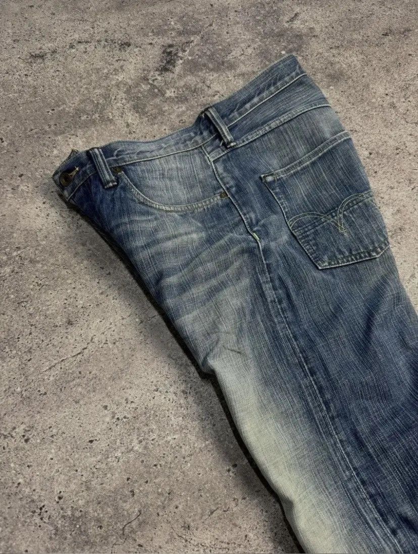 Edwin × Japanese Brand Edwin Vintage Pants Jeans Japanese W34 Light Wash Faded Size US 34 / EU 50 - 11 Thumbnail
