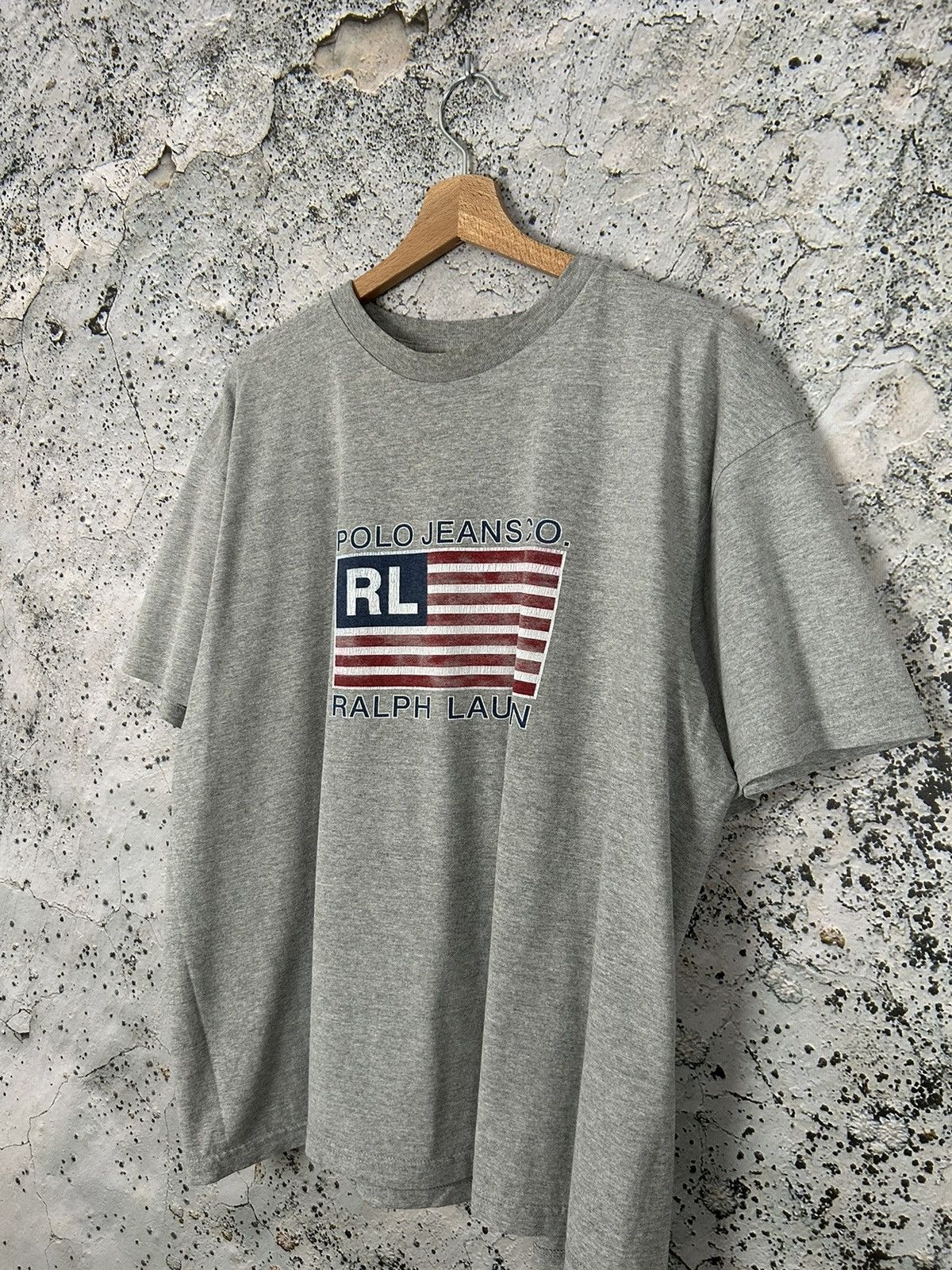 Polo Ralph Lauren Vintage Polo Jeans Co Ralph Lauren USA Graphic Tee 90s Size US XL / EU 56 / 4 - 2 Thumbnail