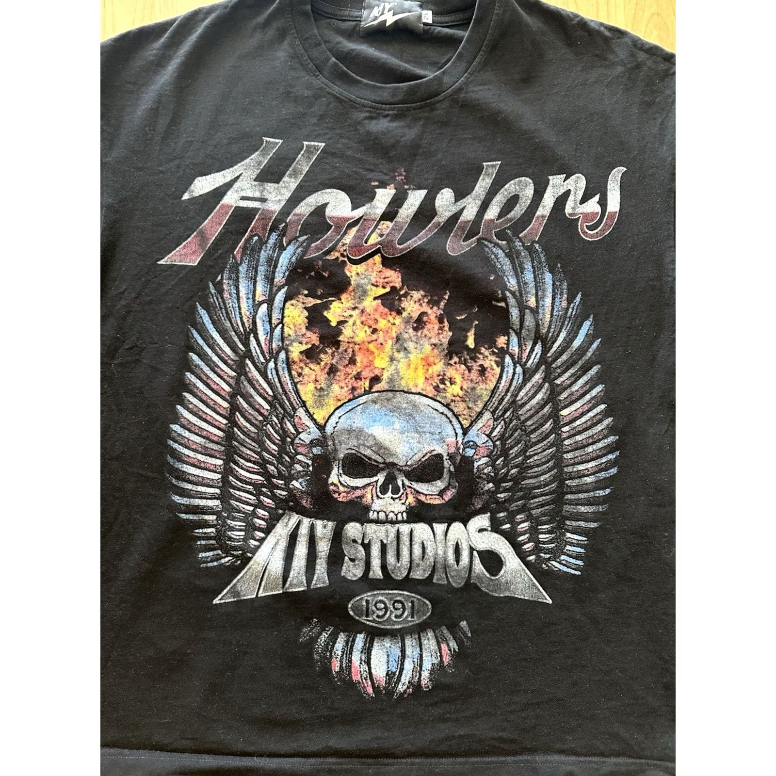 Vintage Kool By KIY Studios Double Sided Graphic Howlers Club T-Shirt Black Men XXL Size US XXL / EU 58 / 5 - 3 Thumbnail