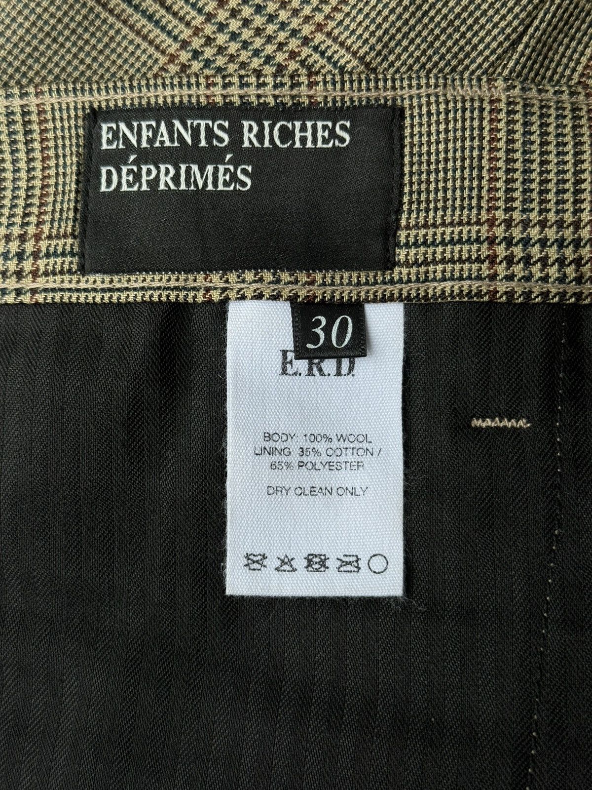 Enfants Riches Deprimes SS18 We Are All Prostitutes Patch Trouser Size US 34 / EU 50 - 9 Thumbnail