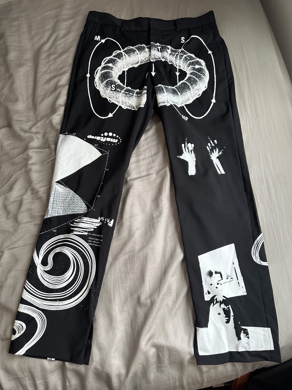 Msftsrep Msftsrep Graphic Trousers Size US 31 - 1 Thumbnail