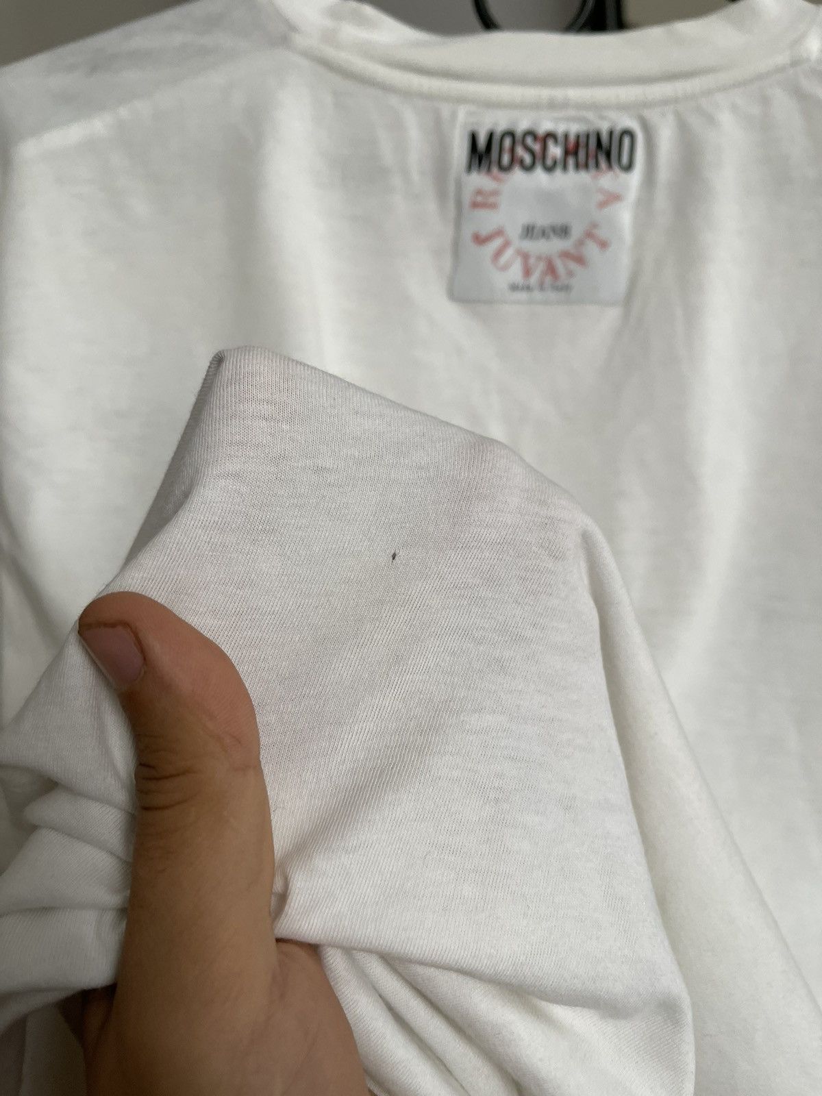 Moschino Moschino No To Racism! T-Shirt Tee Size US L / EU 52-54 / 3 - 15 Thumbnail