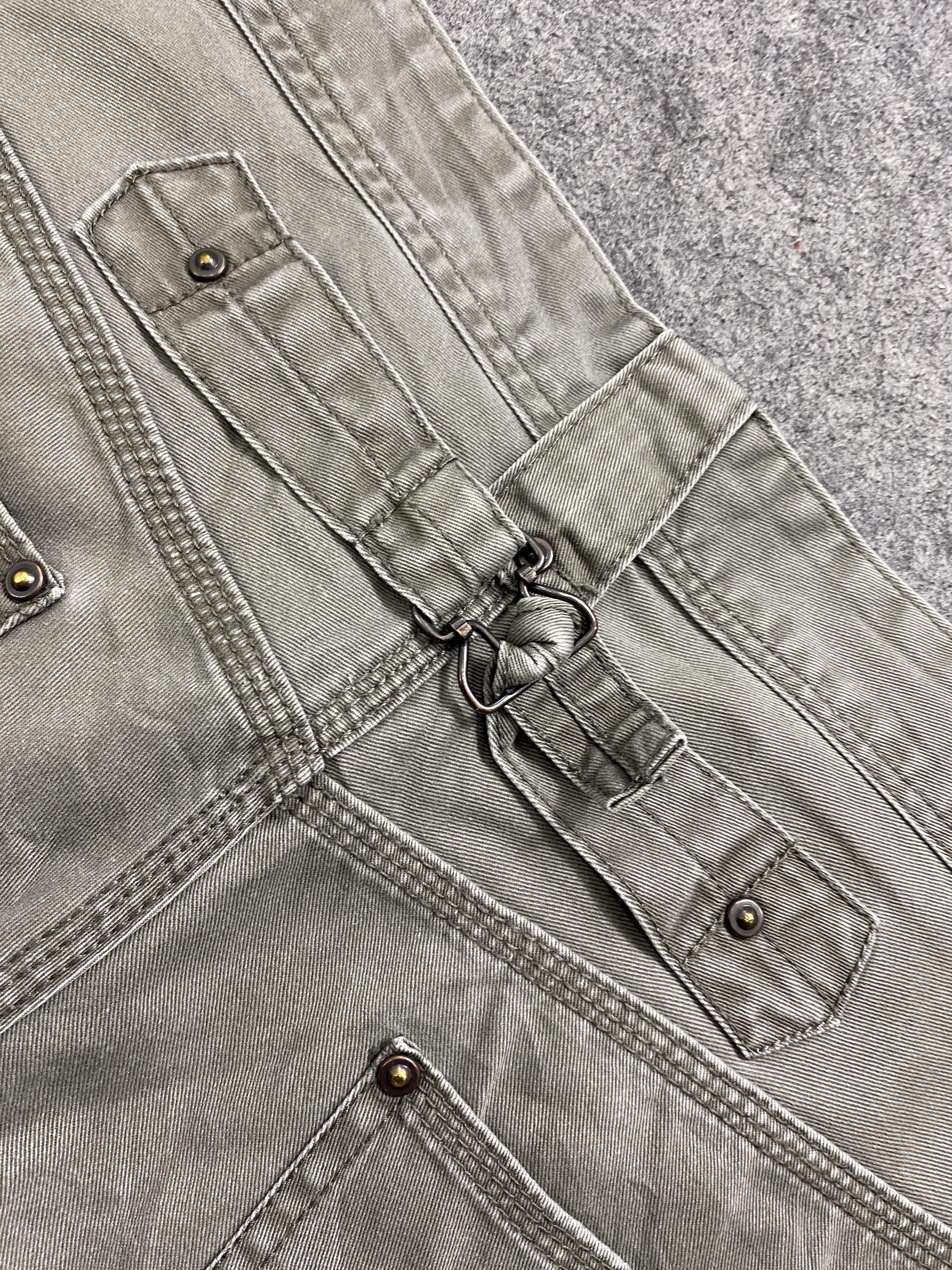 Japanese Brand Kurasufuku Workwear Japanesse Cargo Multipocket Pants -CP272 Size US 34 / EU 50 - 13 Thumbnail