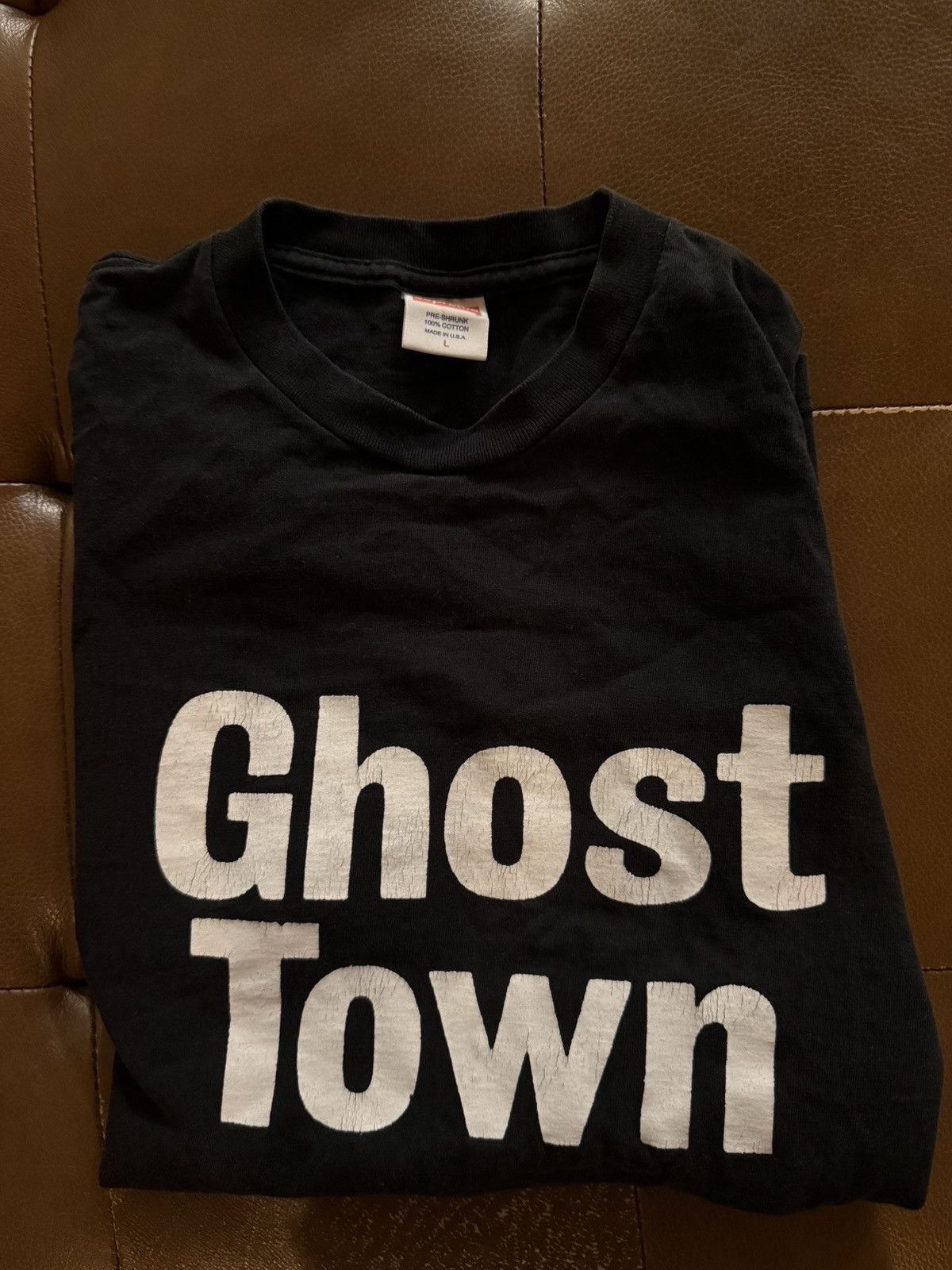 Supreme Supreme Ghost Town Tee 2009 Black Size US L / EU 52-54 / 3 - 3 Thumbnail