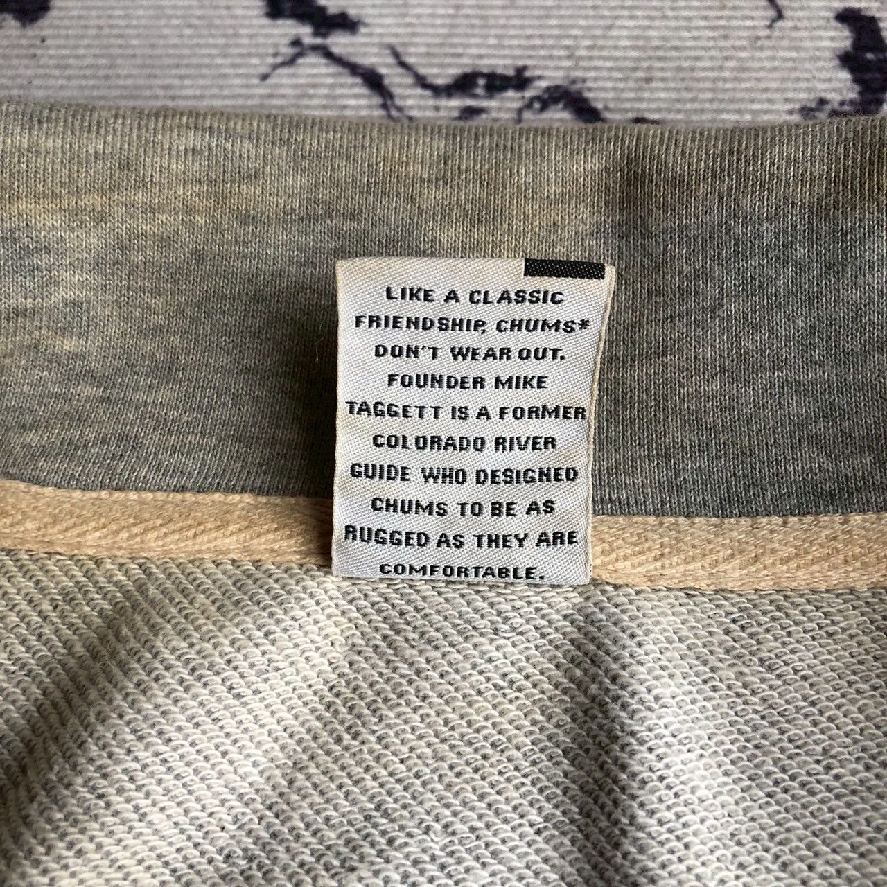 Chums Vintage CHUMS Grey Sweat Cardigan Button Jacket Size US S / EU 44-46 / 1 - 7 Thumbnail