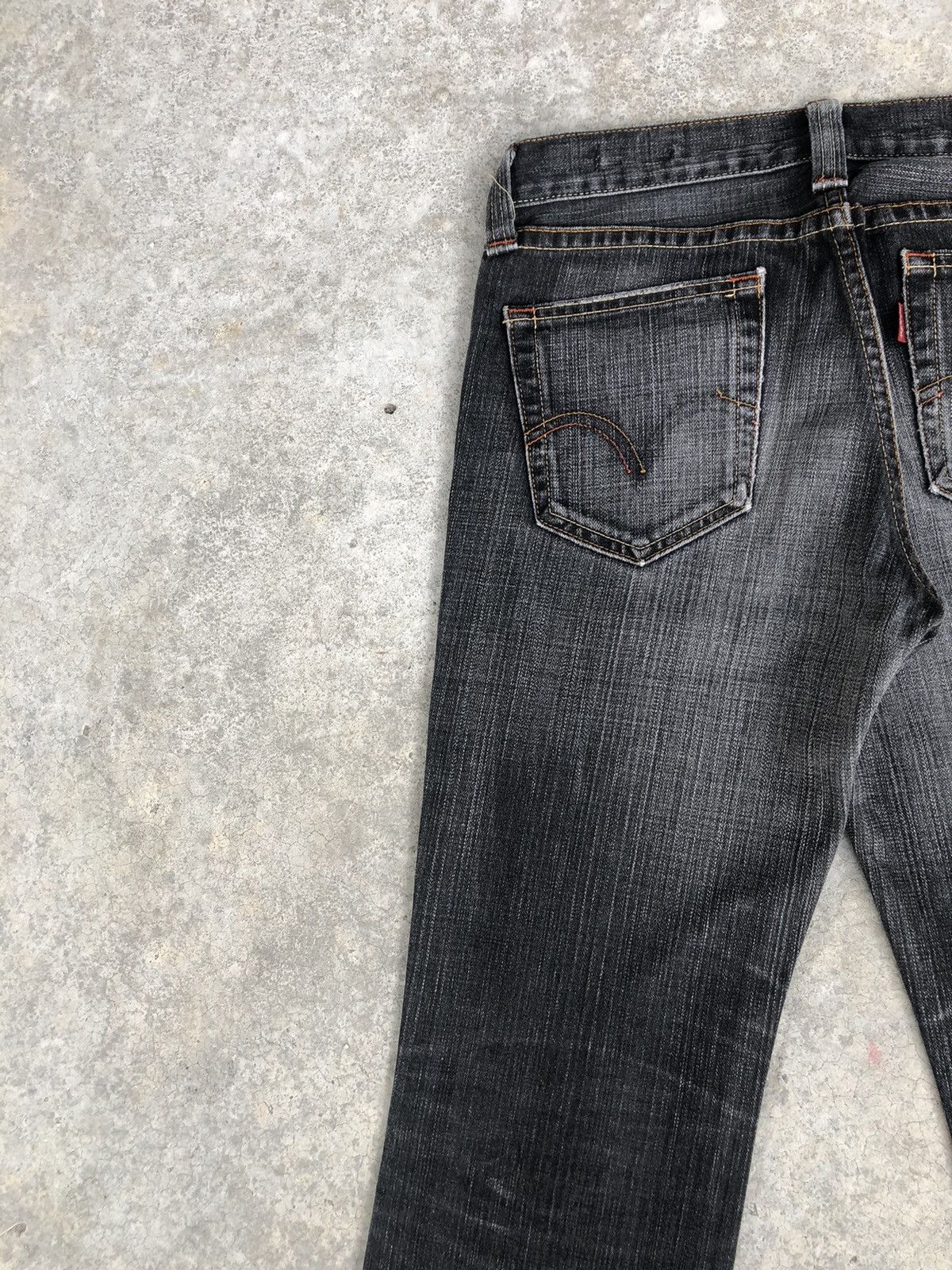 Levi's Y2k Levis 517 Flared Jeans Distressed Jeans Size US 29 - 9 Thumbnail