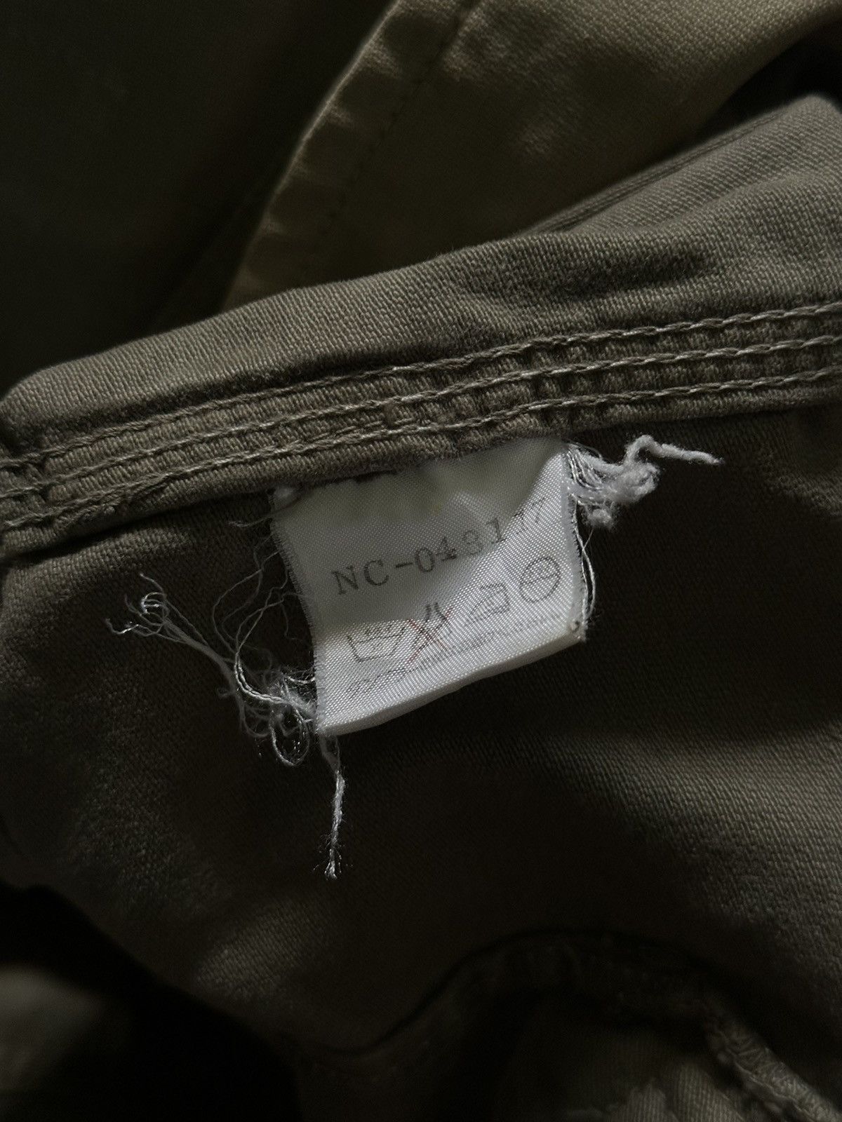 Nigel Cabourn 1980s Nigel Cabourn Chest Embroidery Work Jacket Size US L / EU 52-54 / 3 - 9 Thumbnail