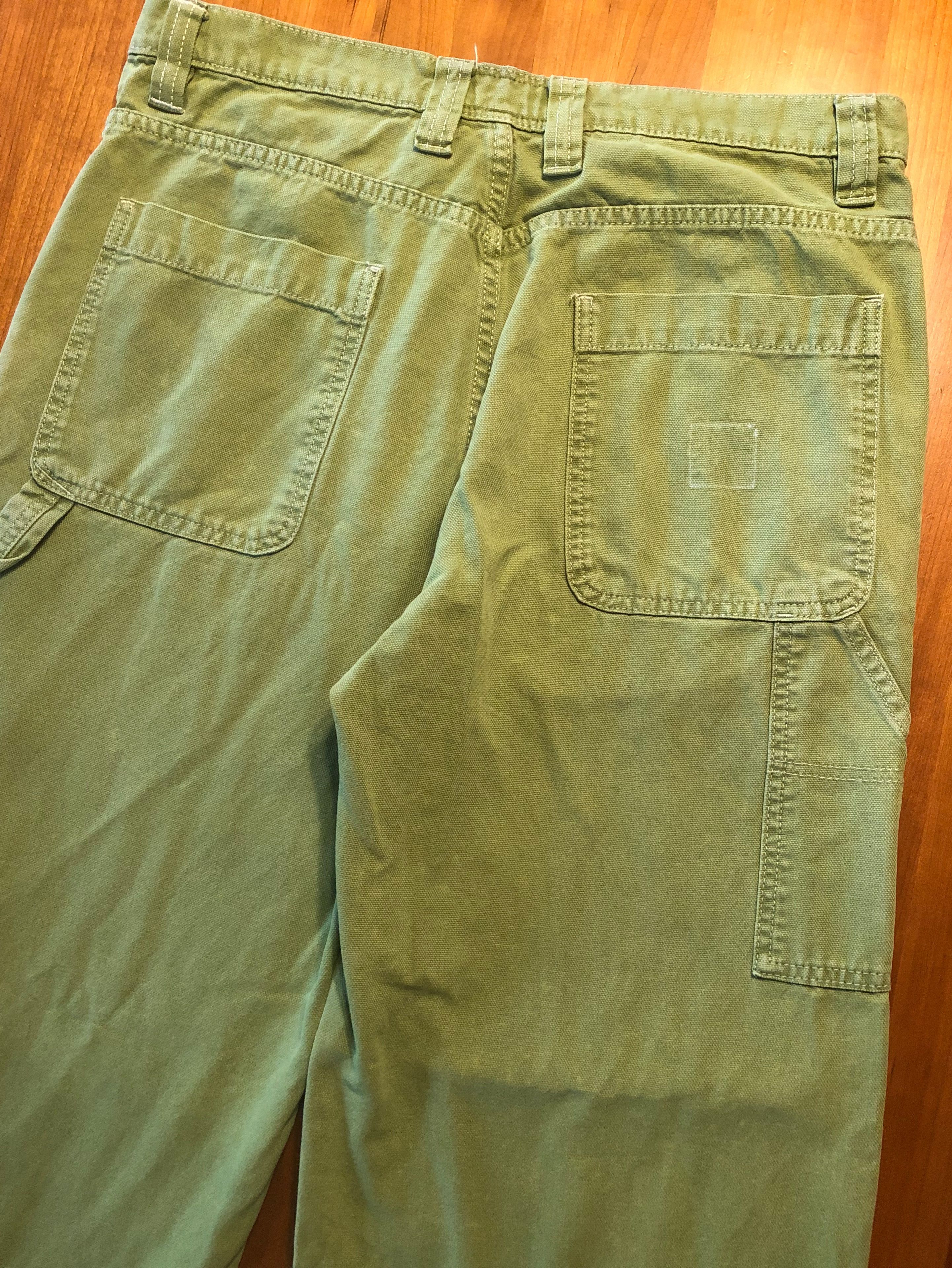 Stussy Stussy Lime Green Double Knee Carpenter Pants 32 Size US 32 / EU 48 - 5 Thumbnail