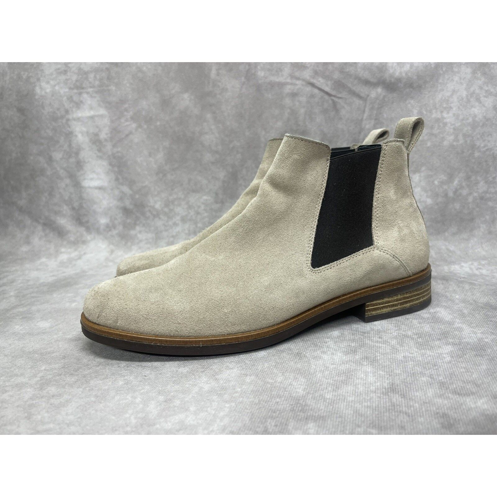 Clarks Clarks Womens Leather Memi Top Ankle Boot Sand Suede Casual Size US 6 / IT 36 - 2 Thumbnail
