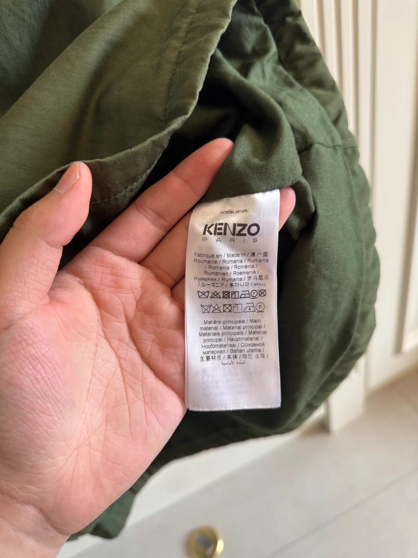 Kenzo Kenzo by Nigo 22fw Back Fuji Mountain Print Coach Jacket XL Size US XL / EU 56 / 4 - 4 Thumbnail