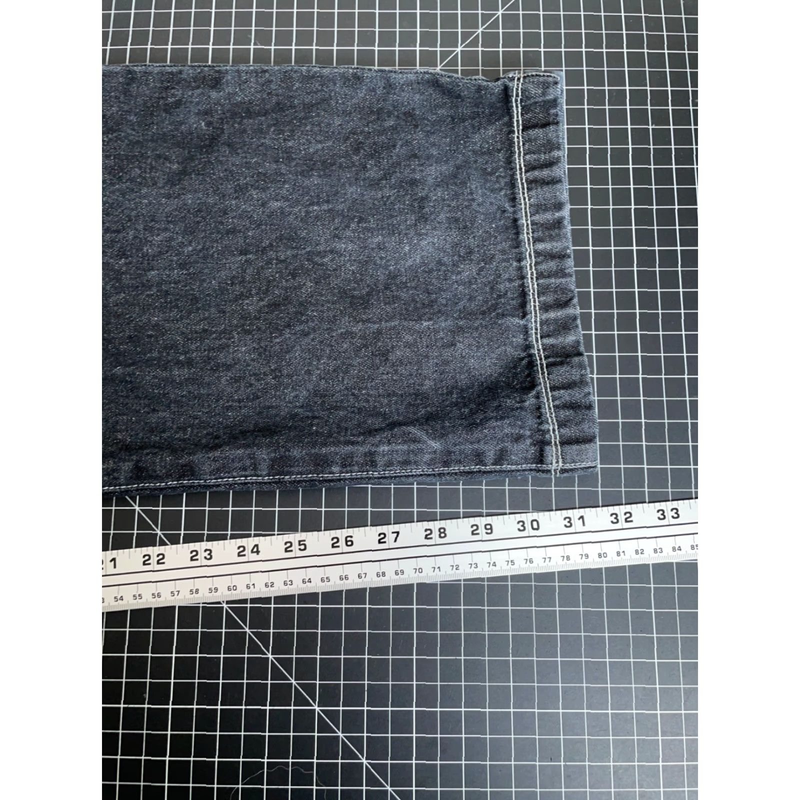 Denime VINTAGE Def Jam Men’s Jeans Baggy Fit 90s Hip Hop Denim Relaxed Fit 36x31.5 Black Size US 36 / EU 52 - 6 Thumbnail