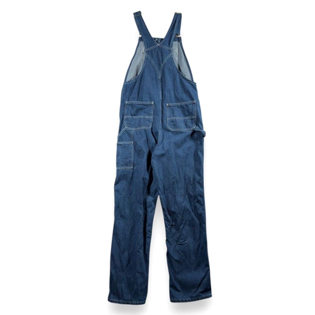 Carhartt Carhartt Overalls Mens 32x34 Blue Denim Workwear OR4672 Size US 32 / EU 48 - 2 Thumbnail