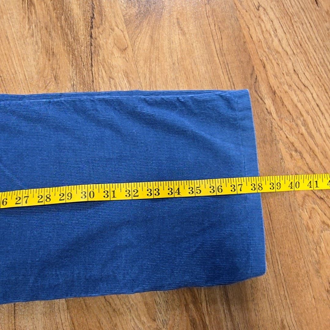 Vintage Vintage Dakota Corduroy Pants Blue Straight Leg W36 70s Size US 36 / EU 52 - 18 Thumbnail