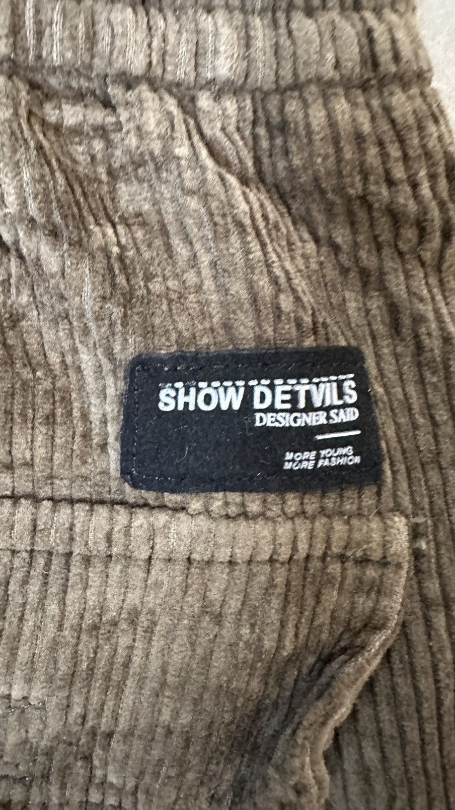 Japanese Brand JAPAN CORDUROY CARGO PANT Size US 32 / EU 48 - 15 Thumbnail