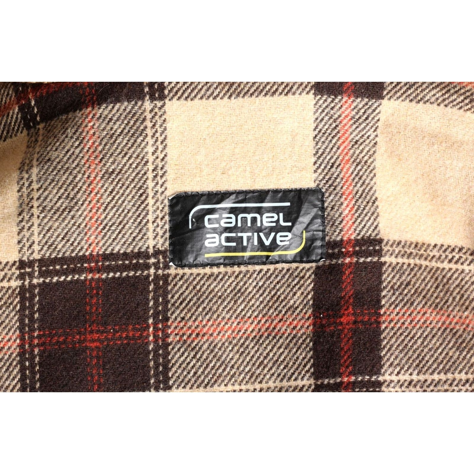 Camel Vintage CAMEL ACTIVE Wool Blend Coat Jacket Men 56 MJ6124 Coat Mens Beige Wool Blends Overcoat All Seasons Holiday Casual Formal Travel 56 Mens Size US XL / EU 56 / 4 - 6 Thumbnail