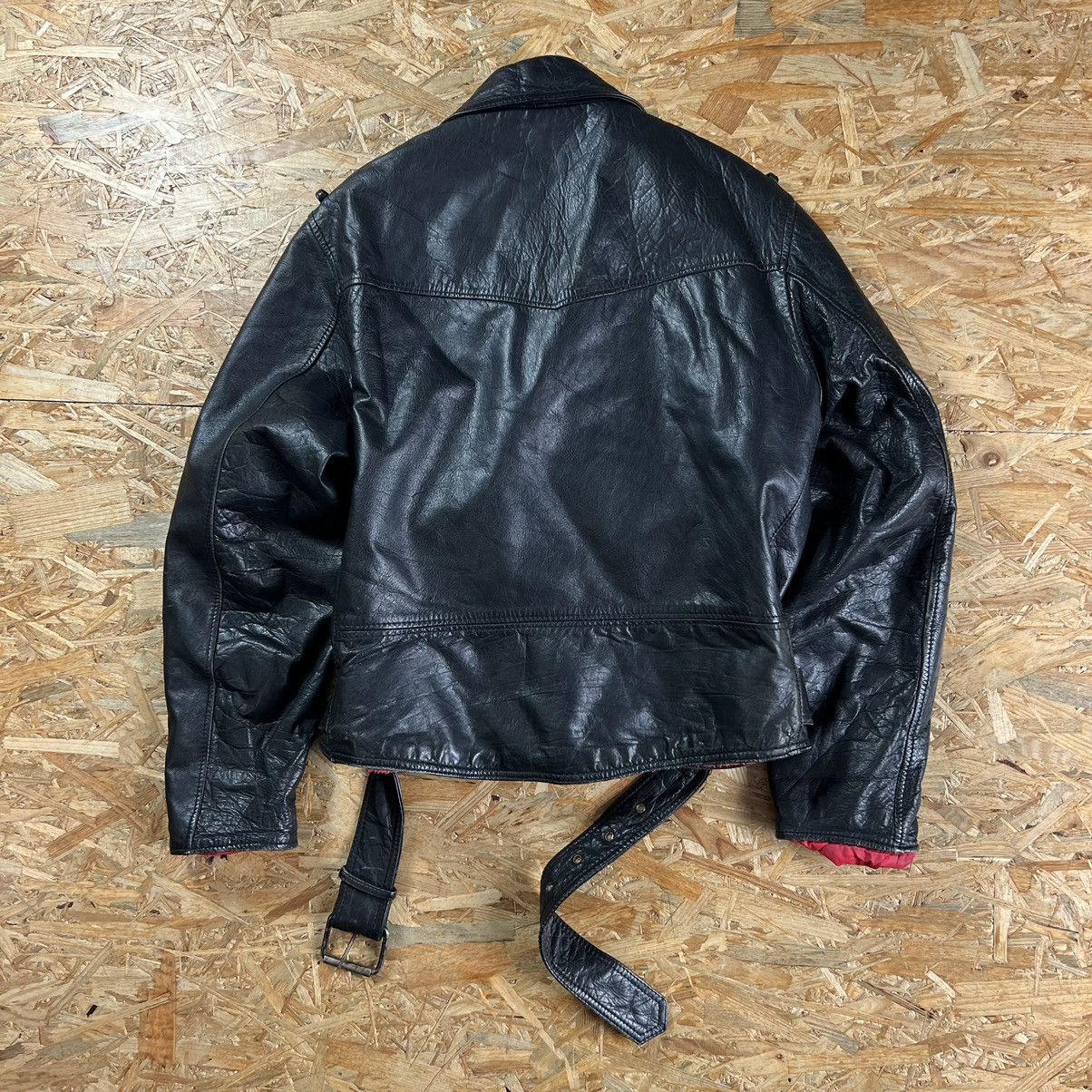 Designer × Leather Jacket × Vintage VINTAGE LEATHER BIKER