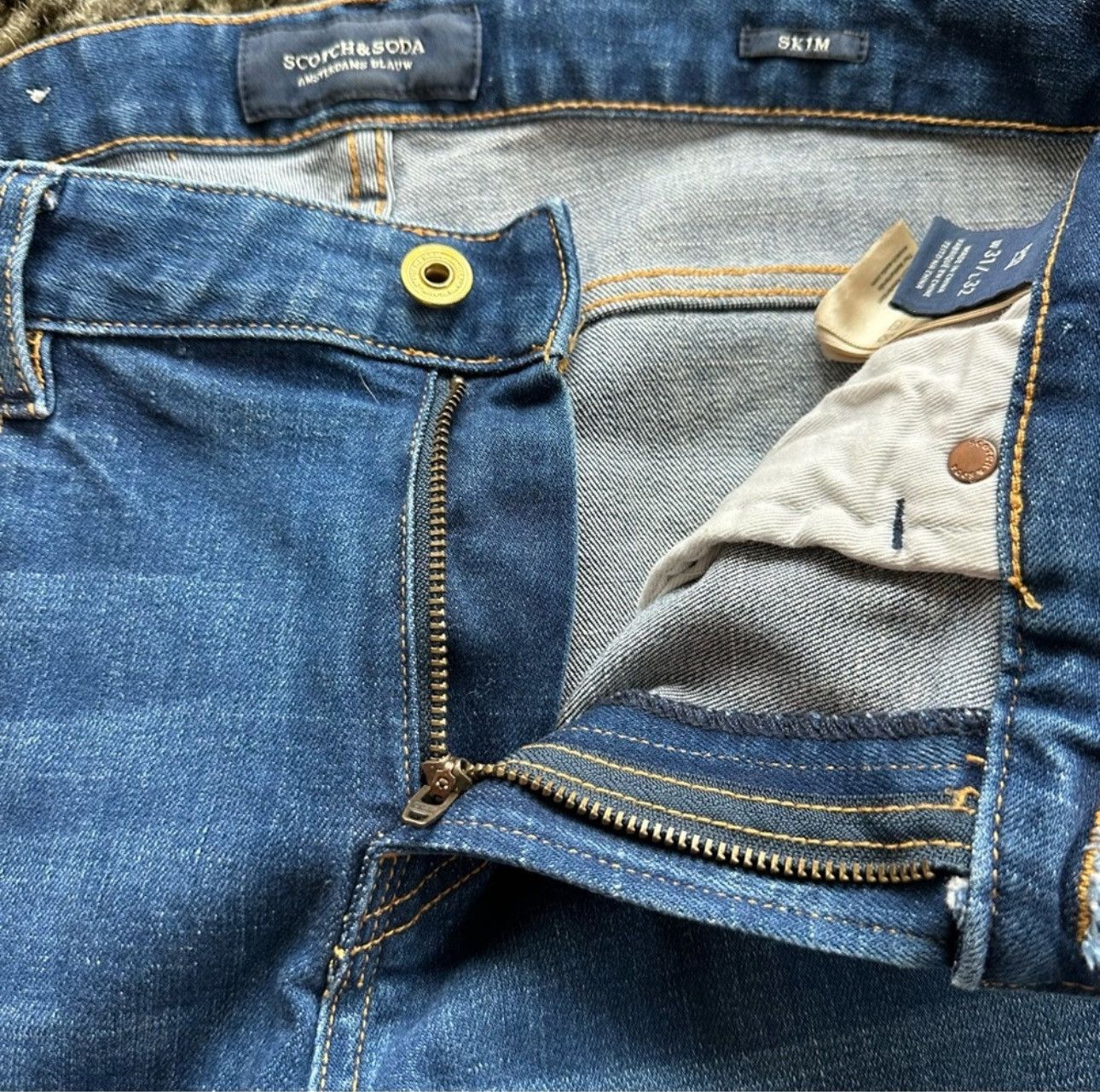 Scotch & Soda Scotch & Soda Slim Skinny Fit Men's Jeans Size US 31 - 8 Thumbnail