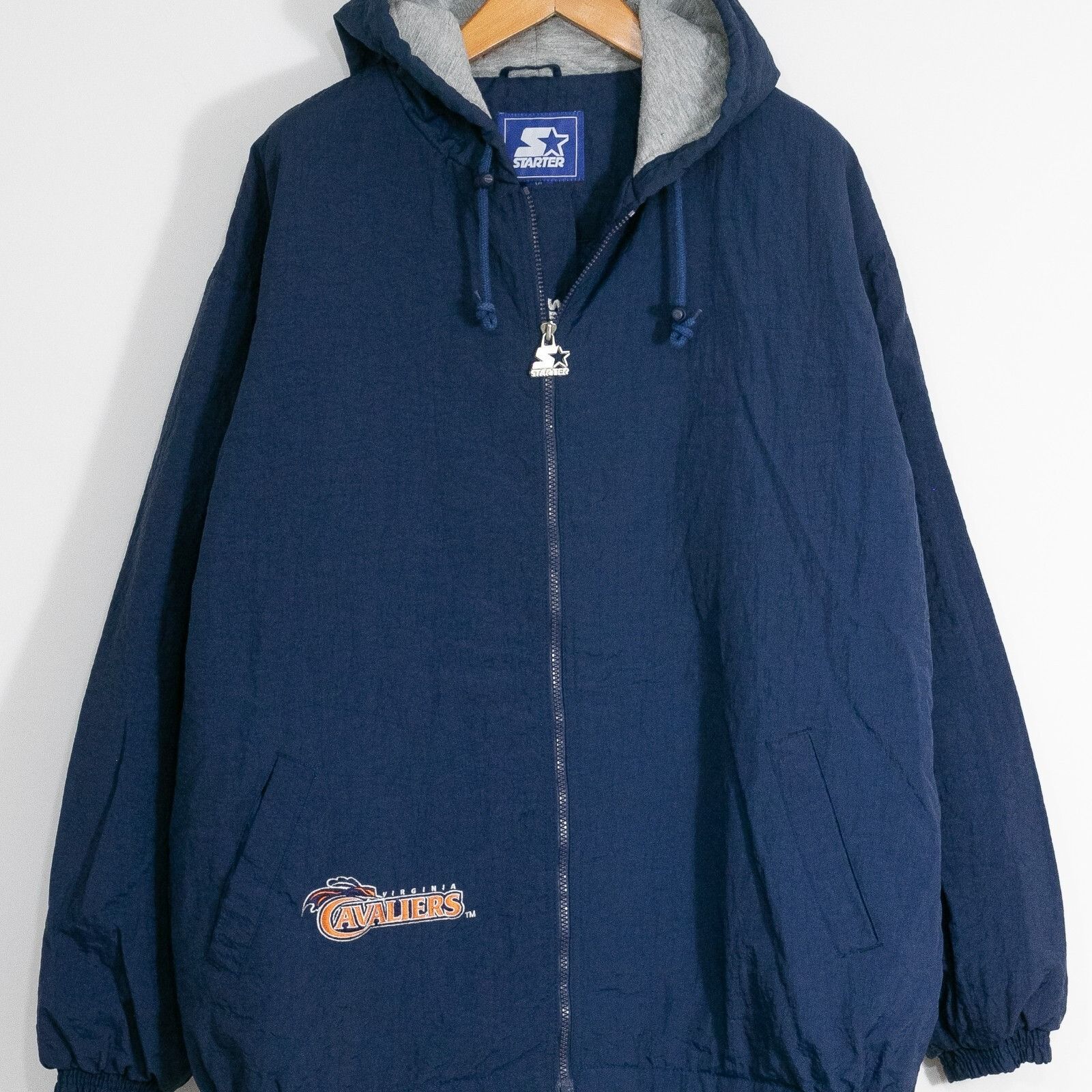 Starter × Vintage Vintage University of Virginia Starter Jacket Mens XL Parka Size US XL / EU 56 / 4 - 7 Thumbnail