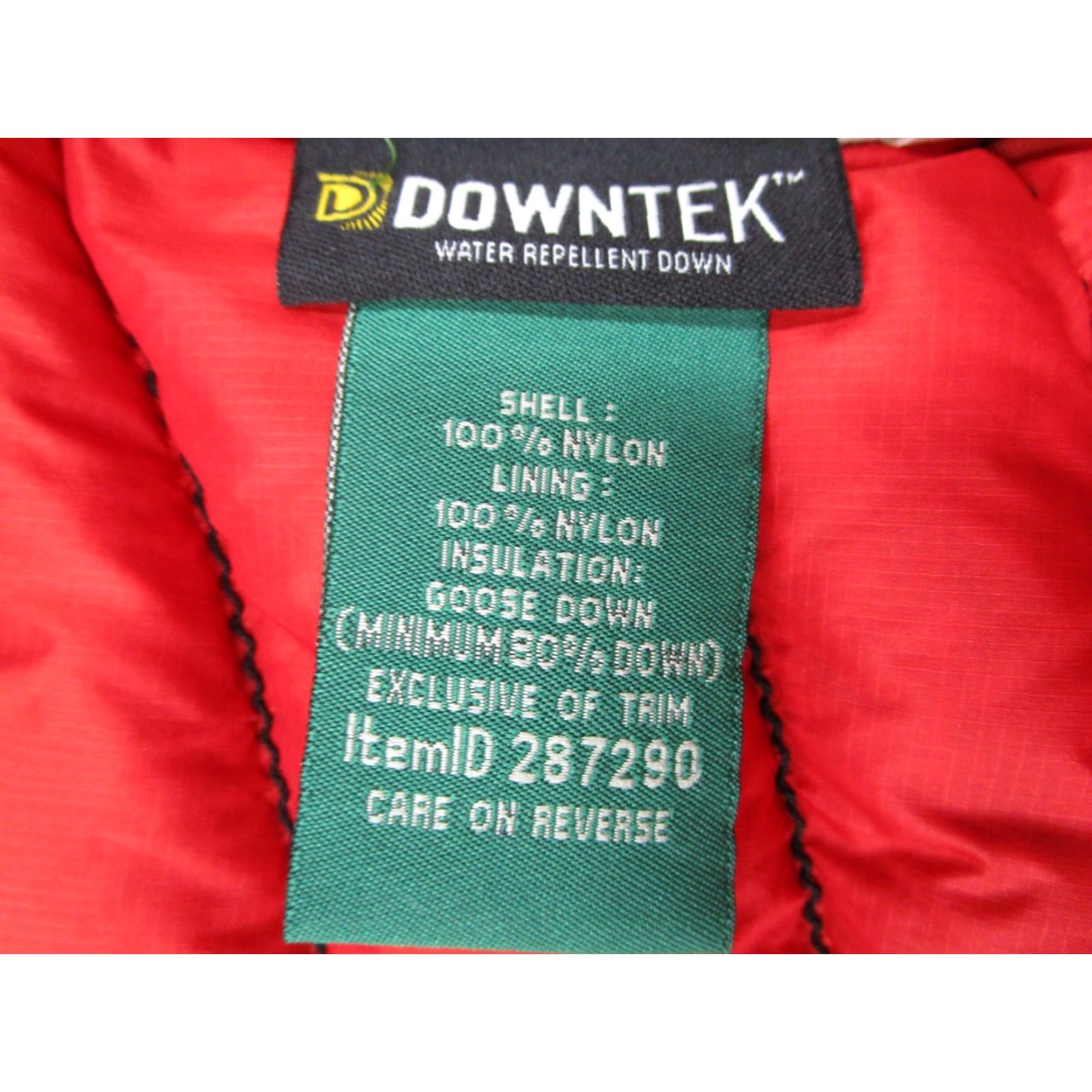 LL Bean Vest Women Small Black Down Packagle Downtek Full Zip Hike Travel Puffer