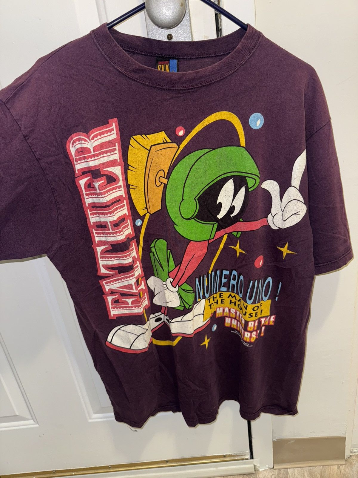 Vintage Vintage Marvin the Martian Shirt Size US L / EU 52-54 / 3 - 1 Thumbnail