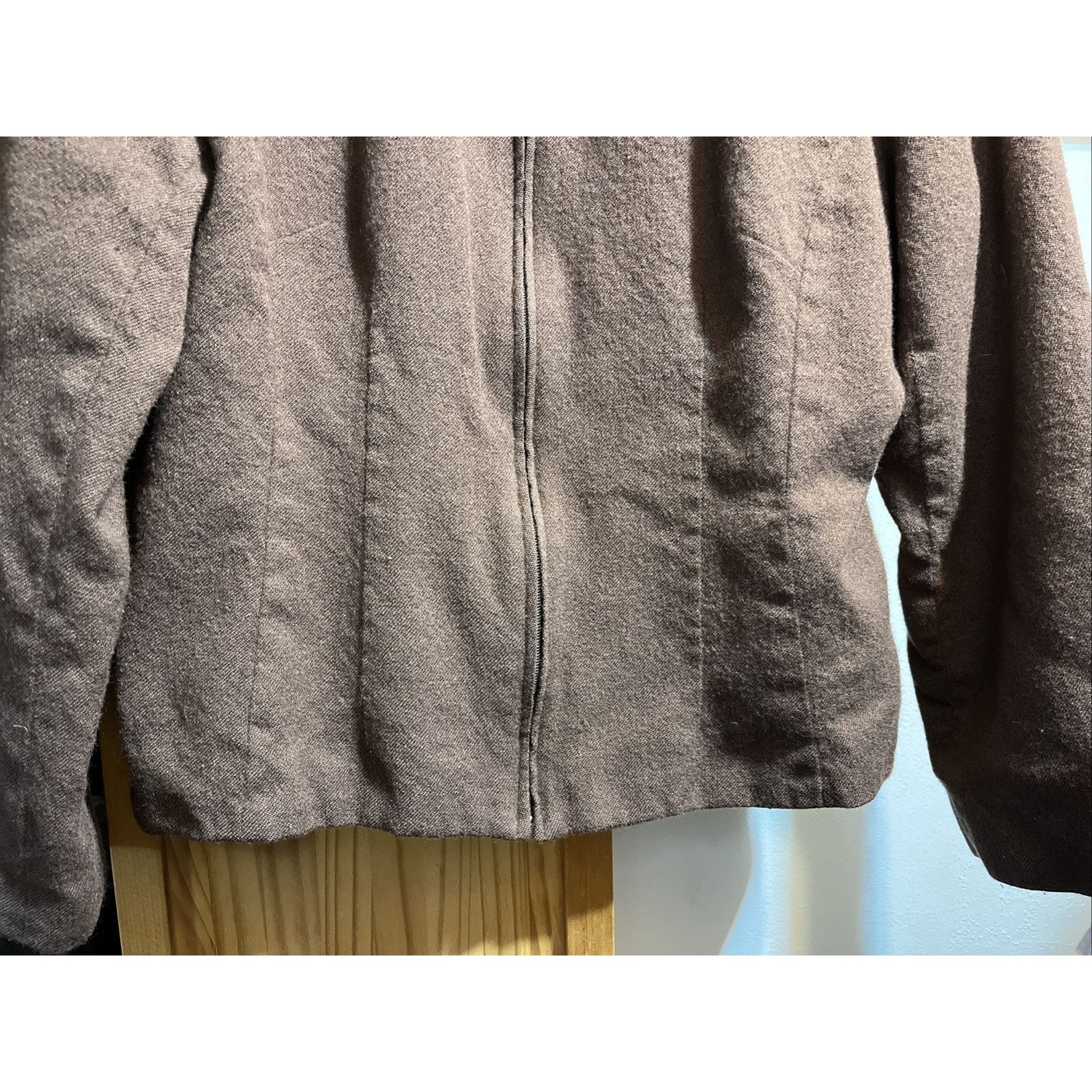 Other Sag Harbor 100% Wool Jacket Womens Size 16 Large Brown VTG Size XXL / US 16-18 / IT 52-54 - 6 Thumbnail
