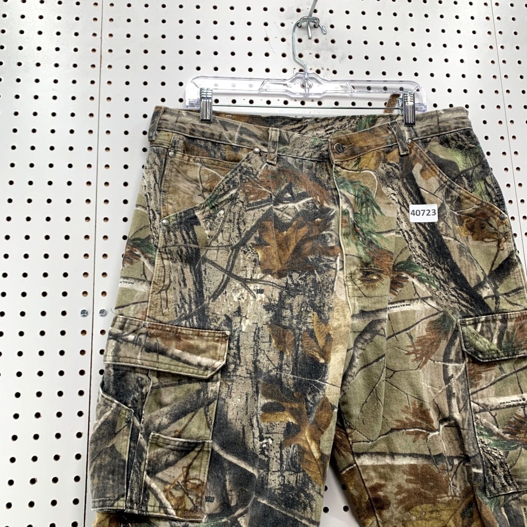 Wrangler Wrangler Cavas Camp Cargo Pant Mens Size 38x30 Camouflage Outdoor Jeans Size US 36 / EU 52 - 7 Thumbnail
