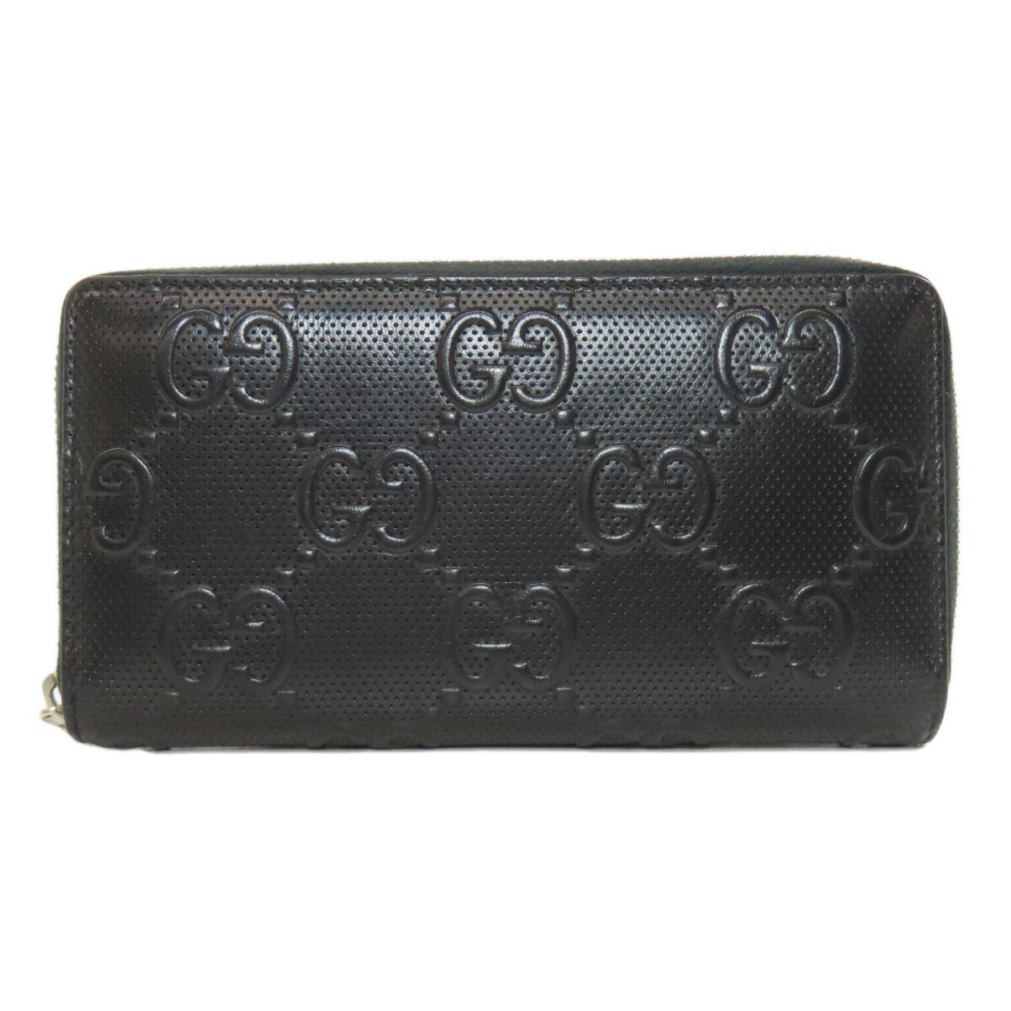 Gucci Gucci 625558 Round GG Embossed Long Wallet for Men Size ONE SIZE - 1 Thumbnail