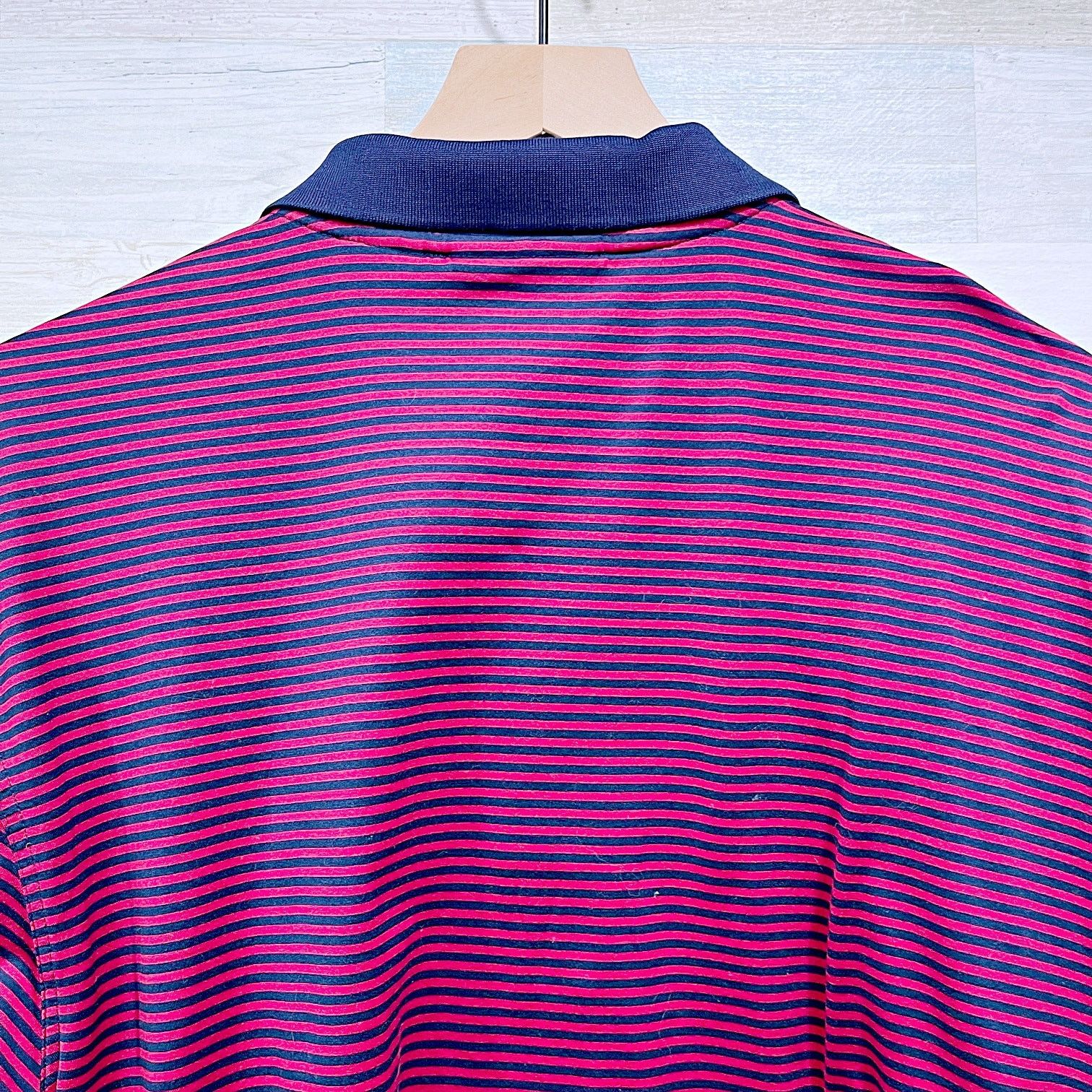 The Masters Masters Augusta National Golf Polo Shirt Red Blue Striped XL Size US XL / EU 56 / 4 - 5 Thumbnail