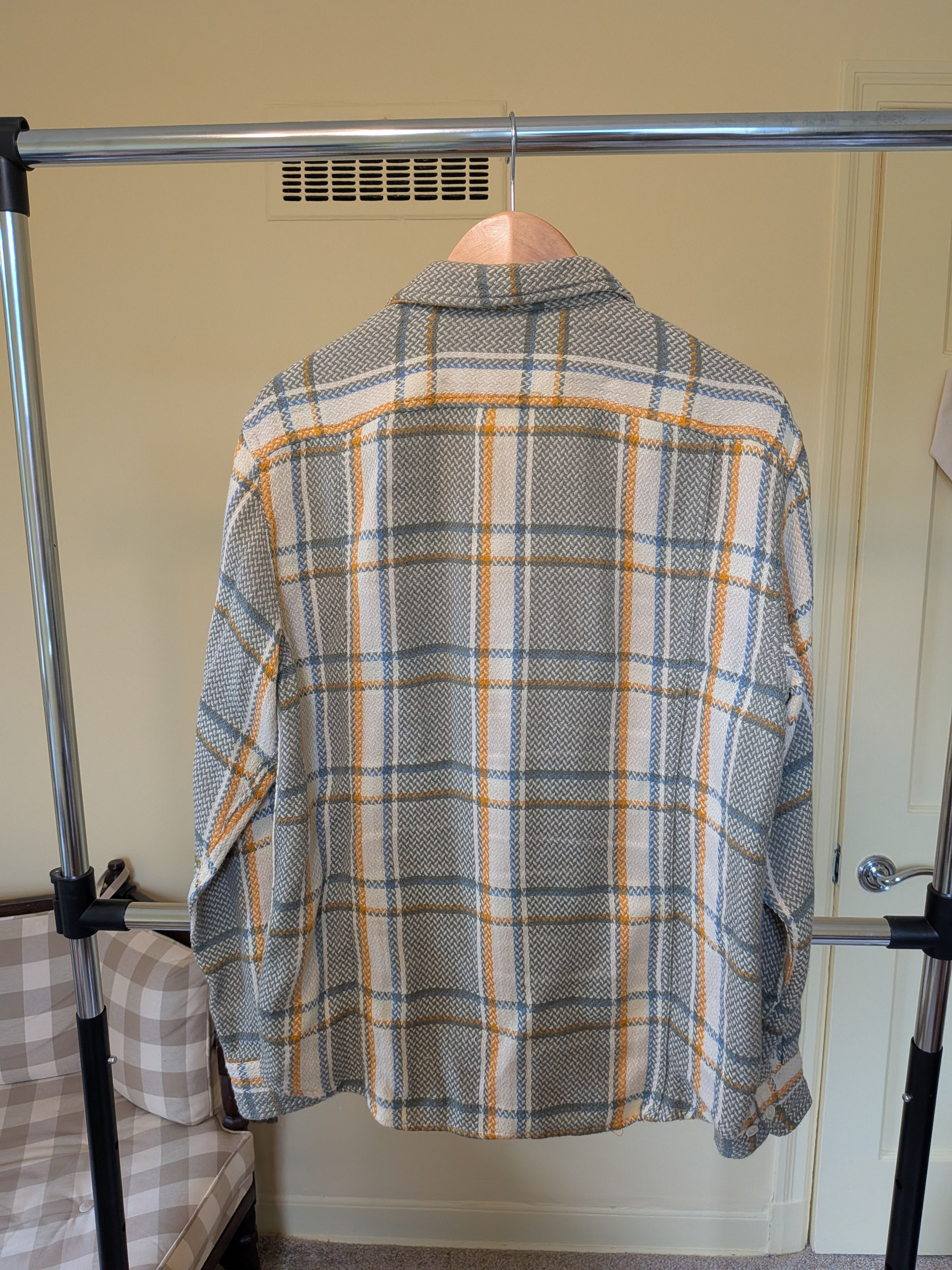 Corridor Acid plaid flannel Summer weight Size US M / EU 48-50 / 2 - 4 Thumbnail
