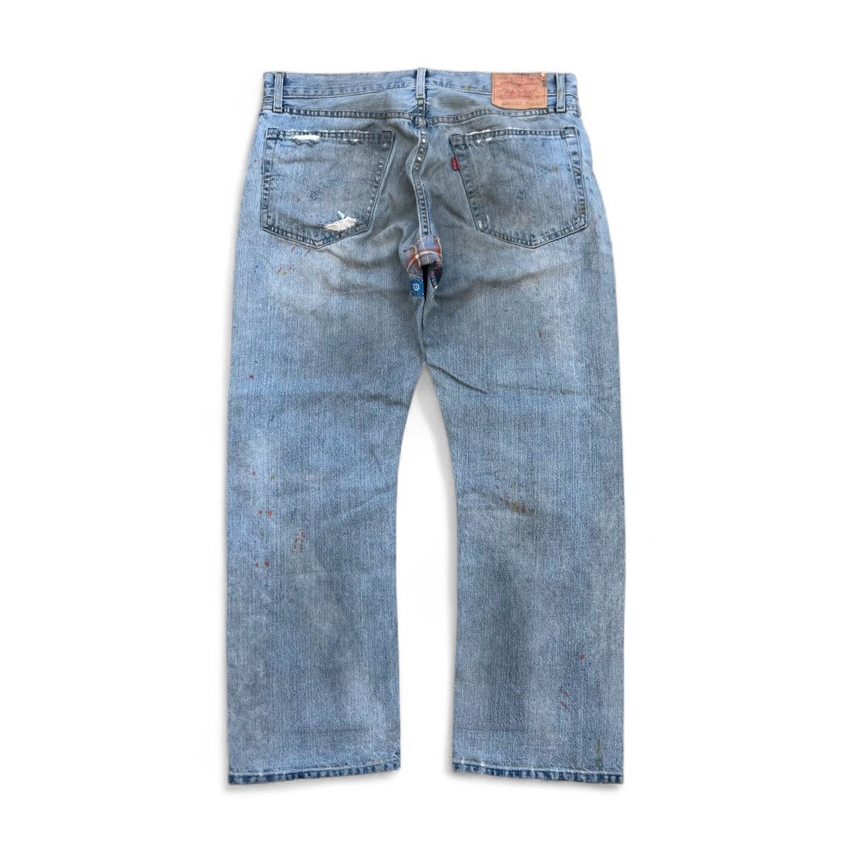 Levi's Vintage Clothing Vtg Levi’s big E 505 Patch Work Selvedge Denim Size US 32 / EU 48 - 9 Thumbnail