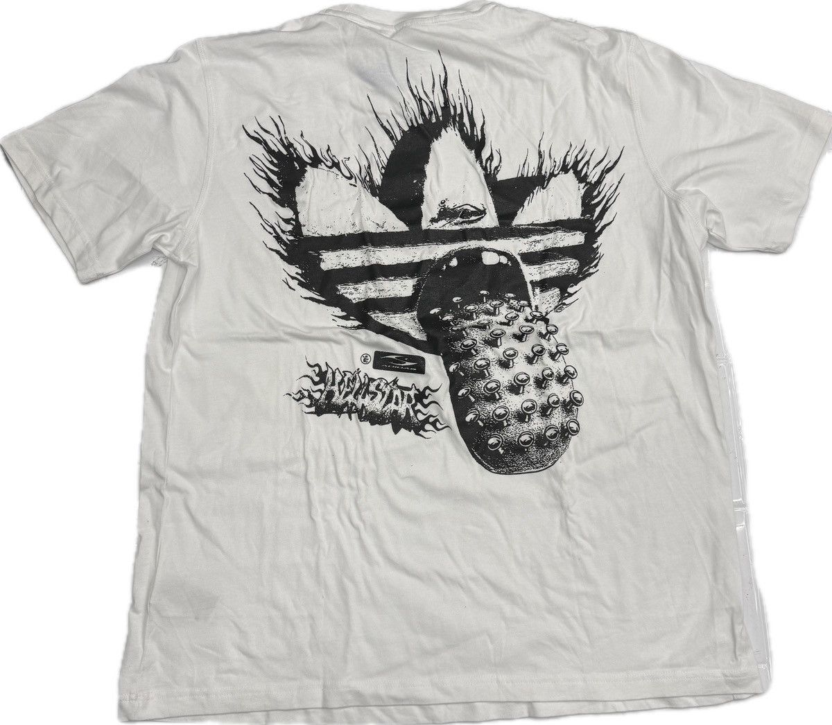 HELLSTAR Hellstar x Adidas T-shirt Size US XXL / EU 58 / 5 - 3 Thumbnail
