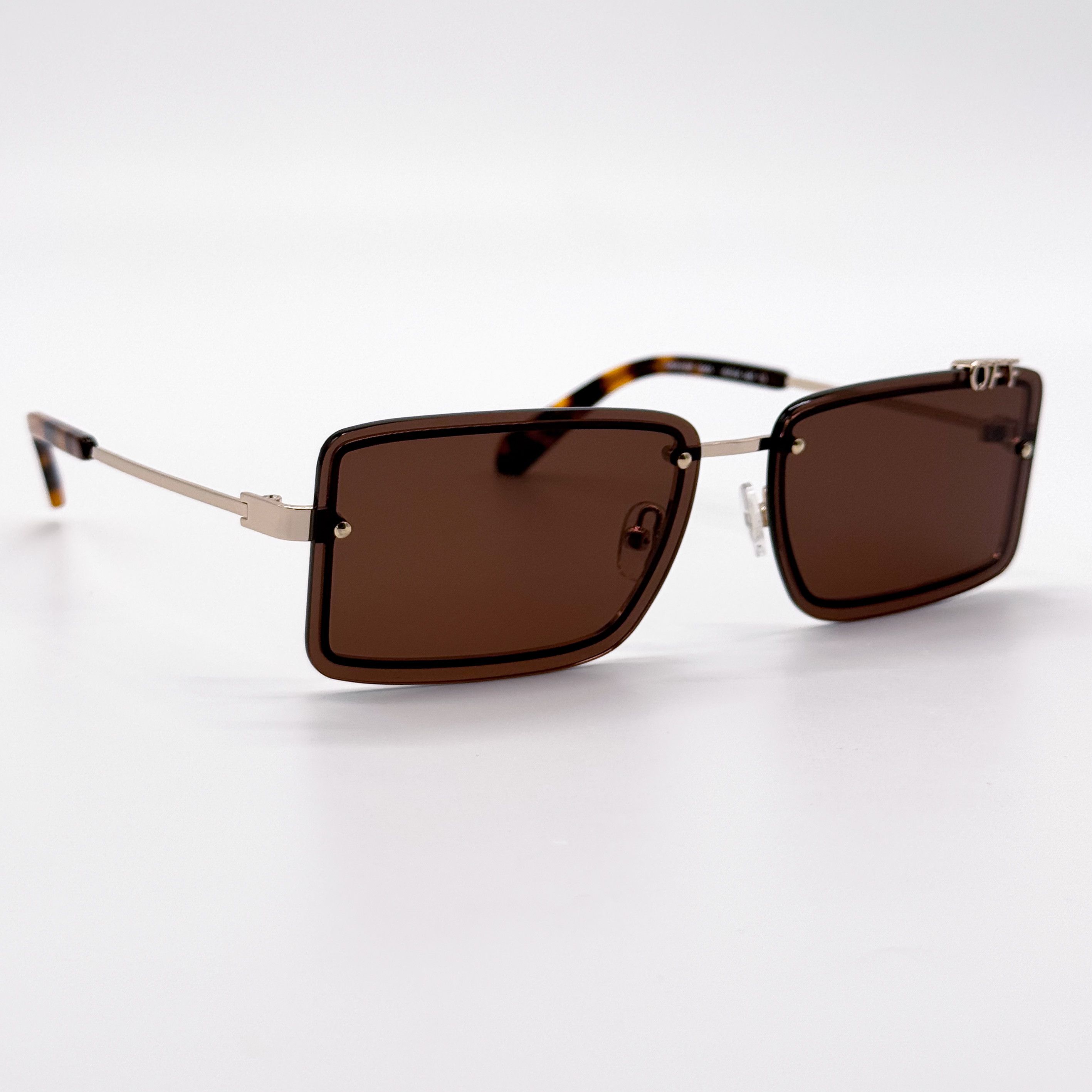Off-White NEW OFF-WHITE OERI13N TAMPA 7664 SUNGLASSES WOMEN SQUARE Size ONE SIZE - 3 Thumbnail