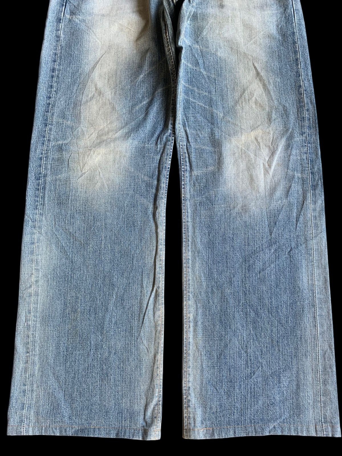 Other EDWIN 505Z SELVEDGE BAGGY FADED&RUSTY DENIM Size US 34 / EU 50 - 8 Thumbnail