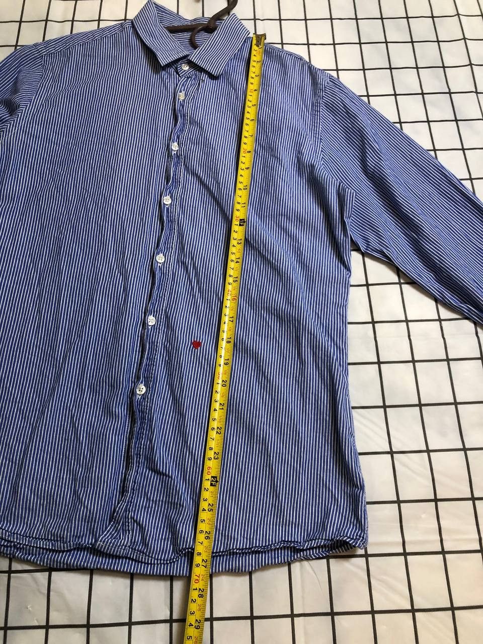 Moschino Moschino Jeans pinstripe cotton shirt, dark Size US S / EU 44-46 / 1 - 4 Thumbnail